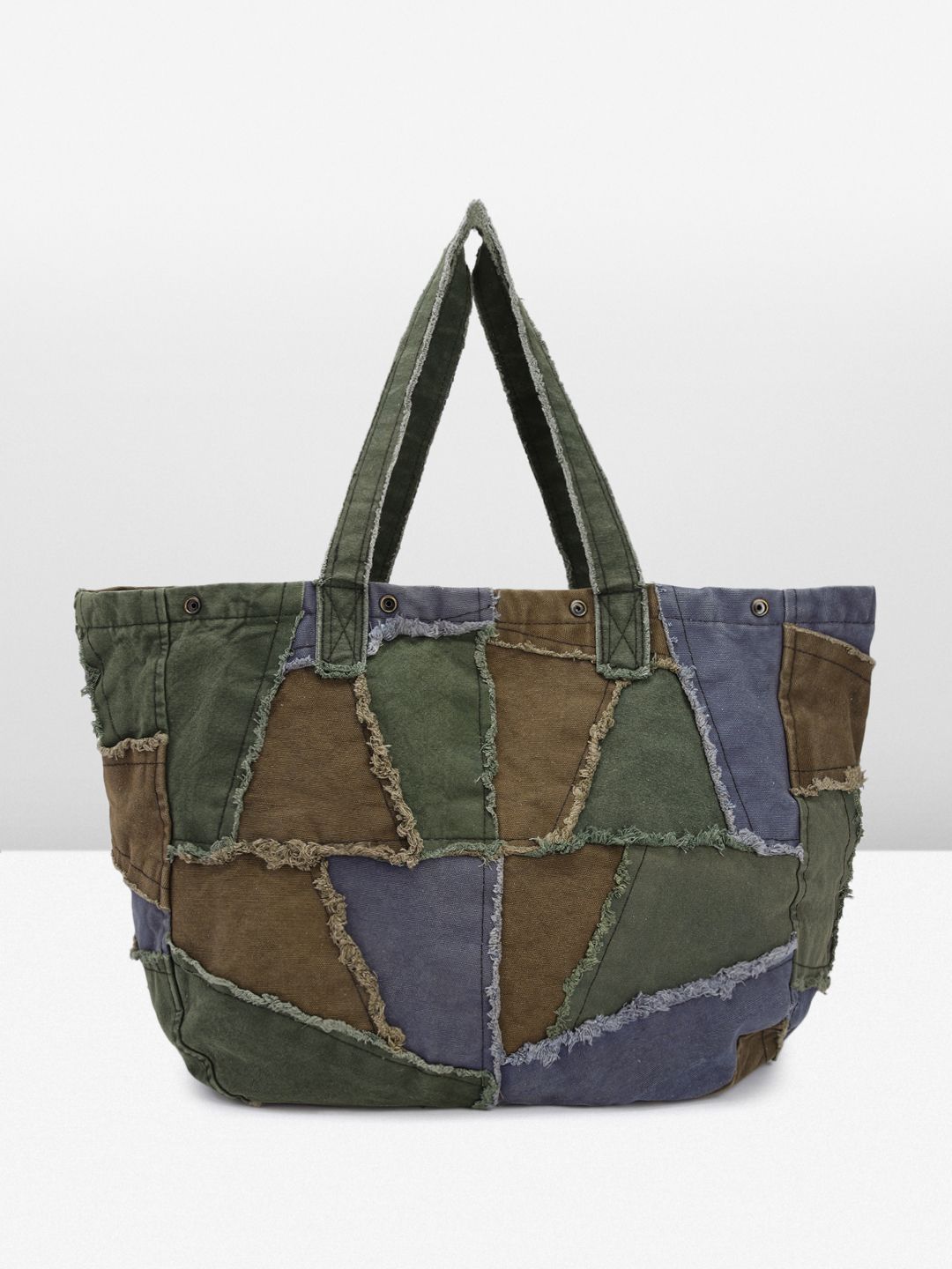 Roadster Geometric Oversized Shopper Tote Bag-picture-30