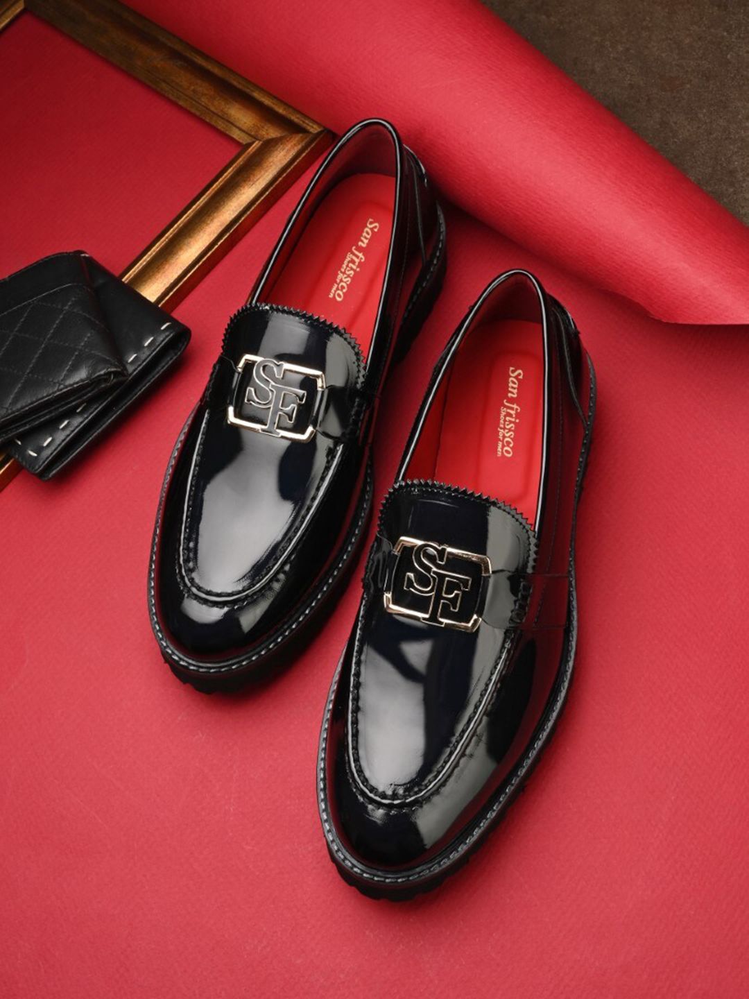 San Frissco Men Formal Slip-On Loafers-image-9