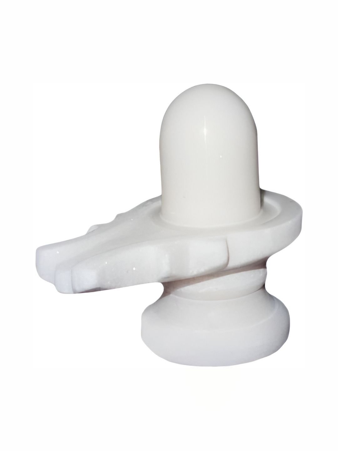 Navyaksh White Marble Shiv Ling Showpiece-picture-35