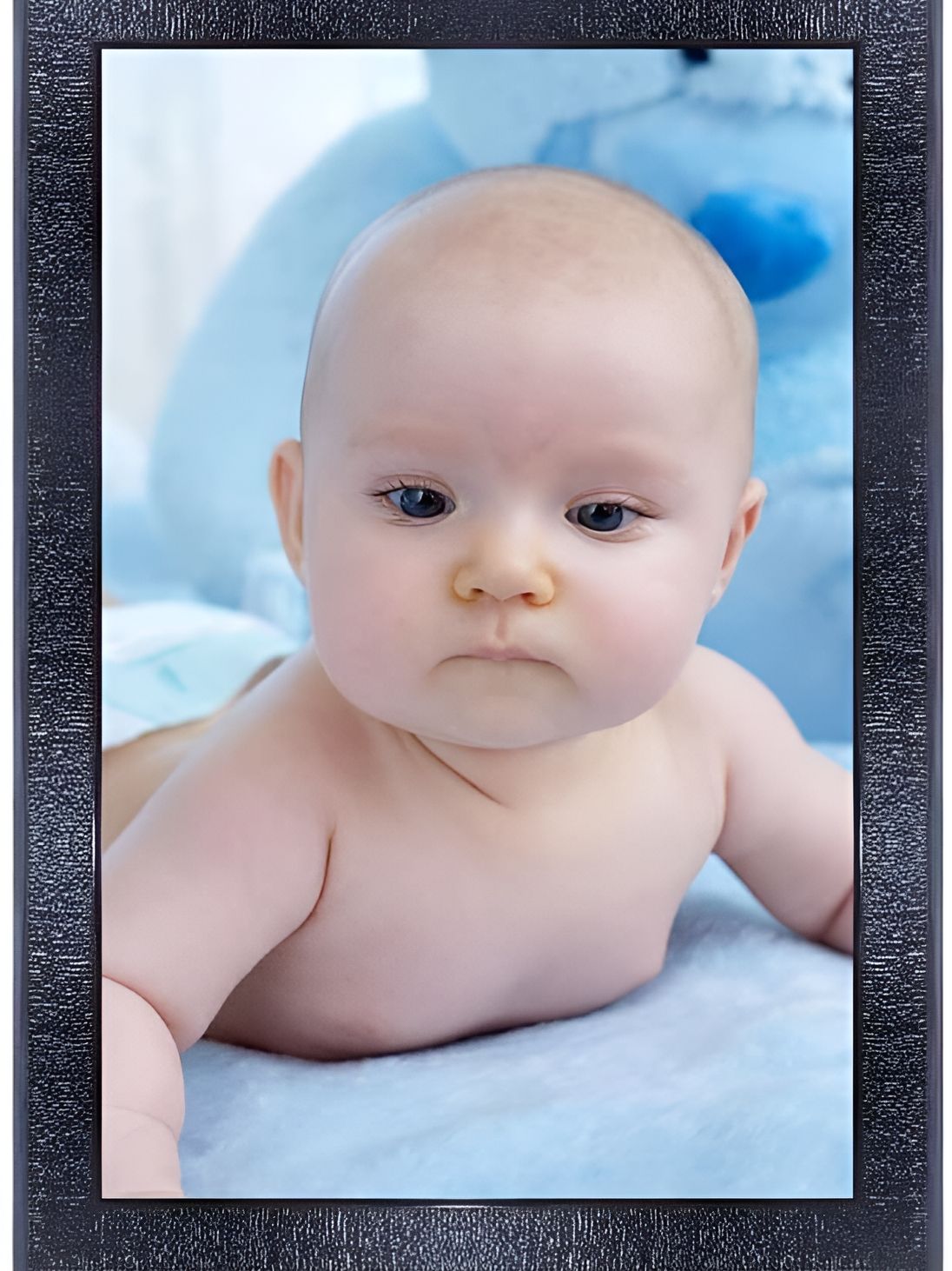 PnF Beige & Blue Wooden Wall Art-picture-23