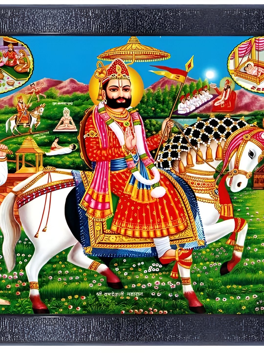 PnF Black & Green Glass Religious Wall Art-picture-28