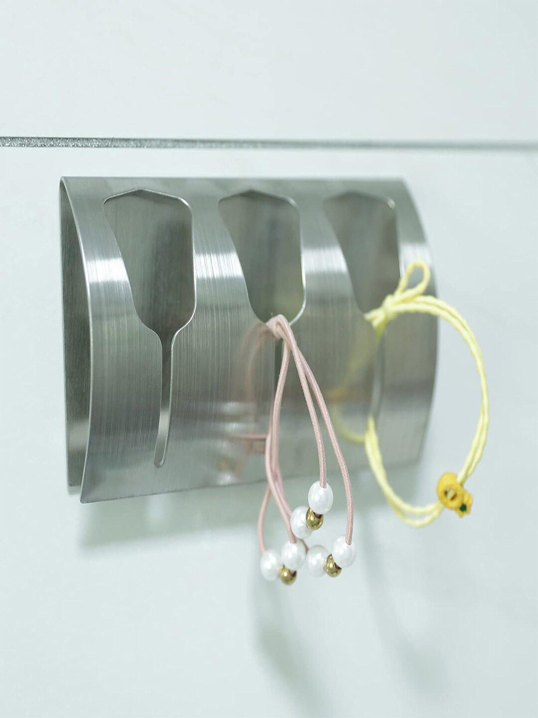 Kuber Industries Steel-Toned Stainless Steel Towel Bar Holder-picture-33