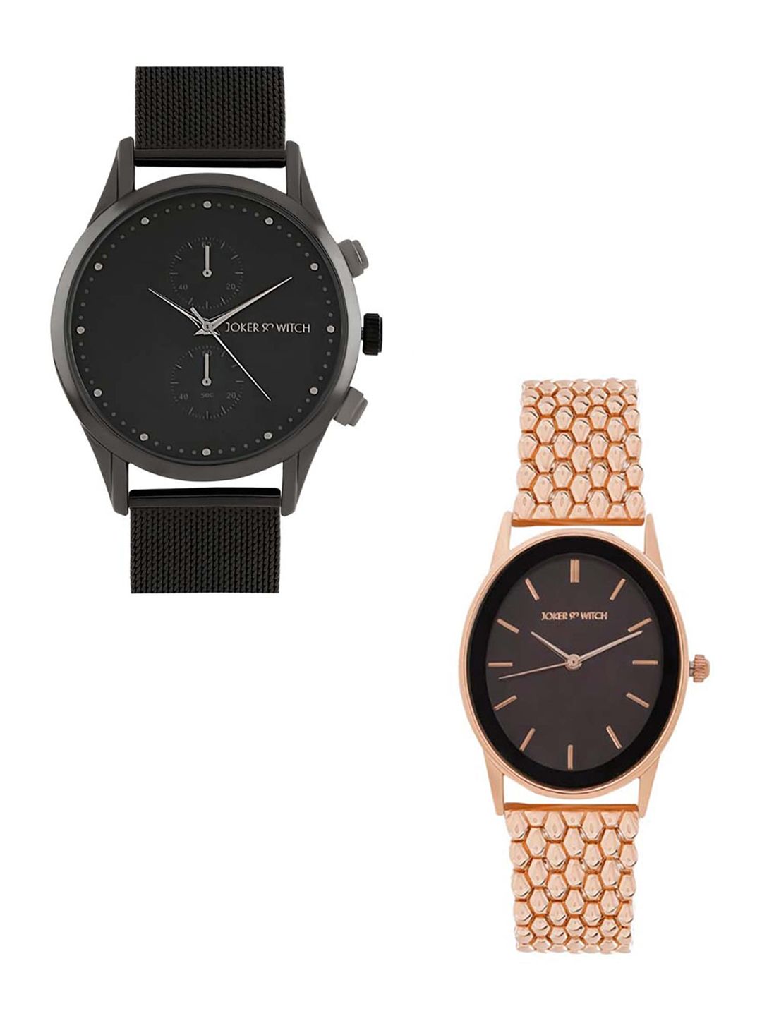 JOKER & WITCH Unisex Analogue Couple Watch-picture-45