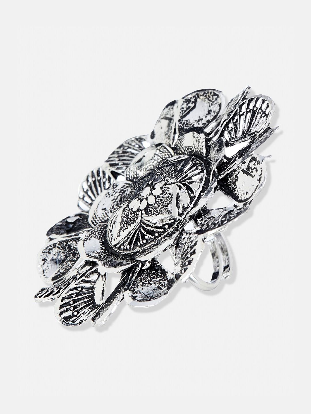 ATIBELLE Silver-Plated Ring