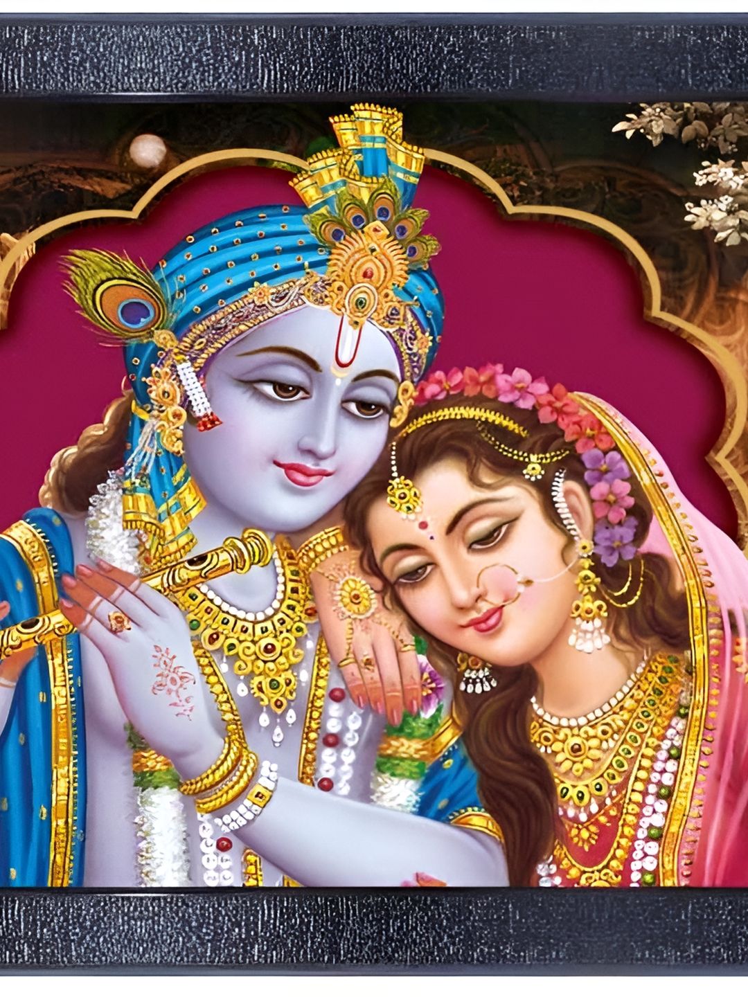 PnF Black & Purple Wooden Religious Wall Art-picture-20