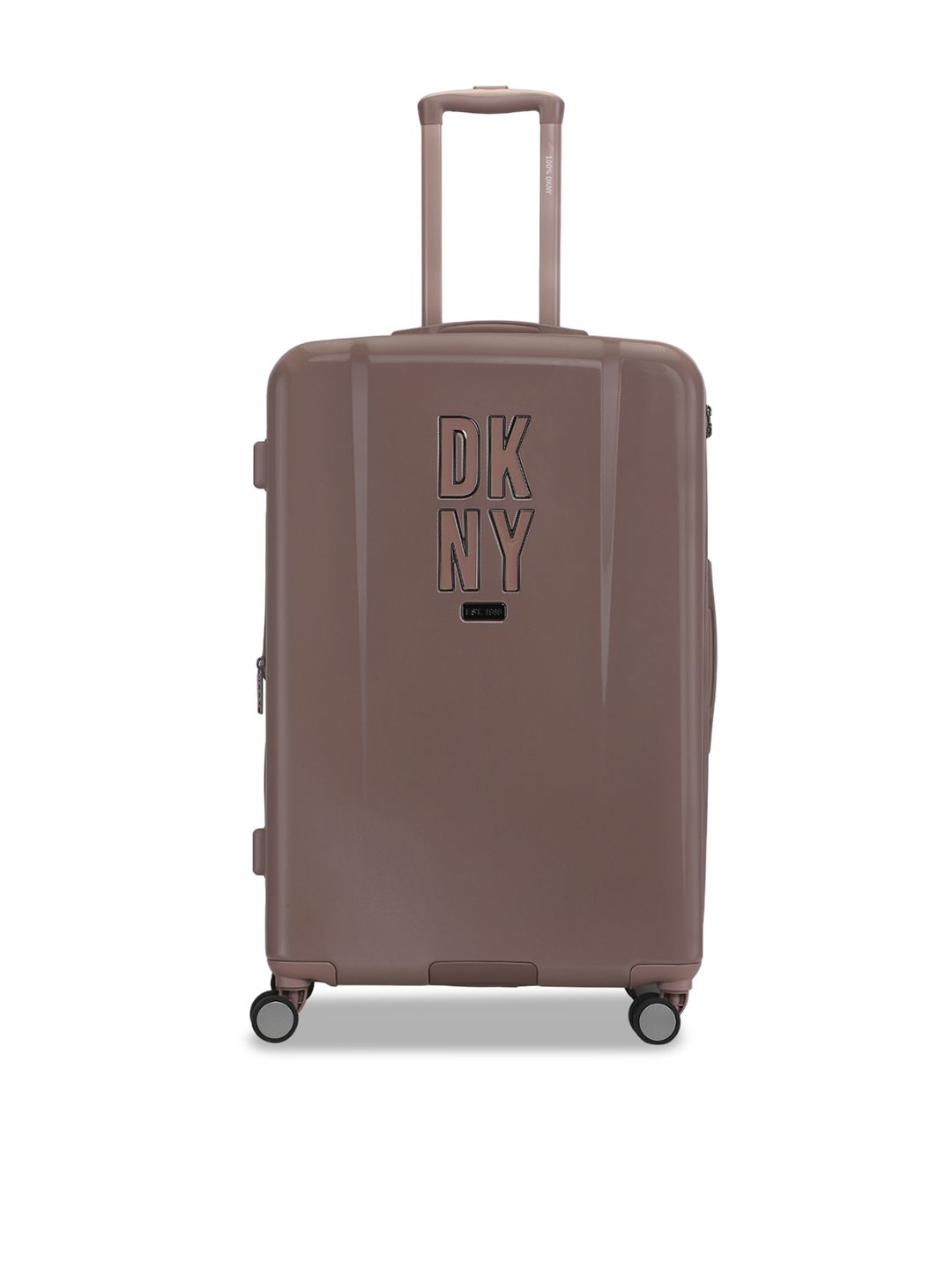 DKNY 360-Degree Rotation Hard Large Luggage Trolley Bag-image-18