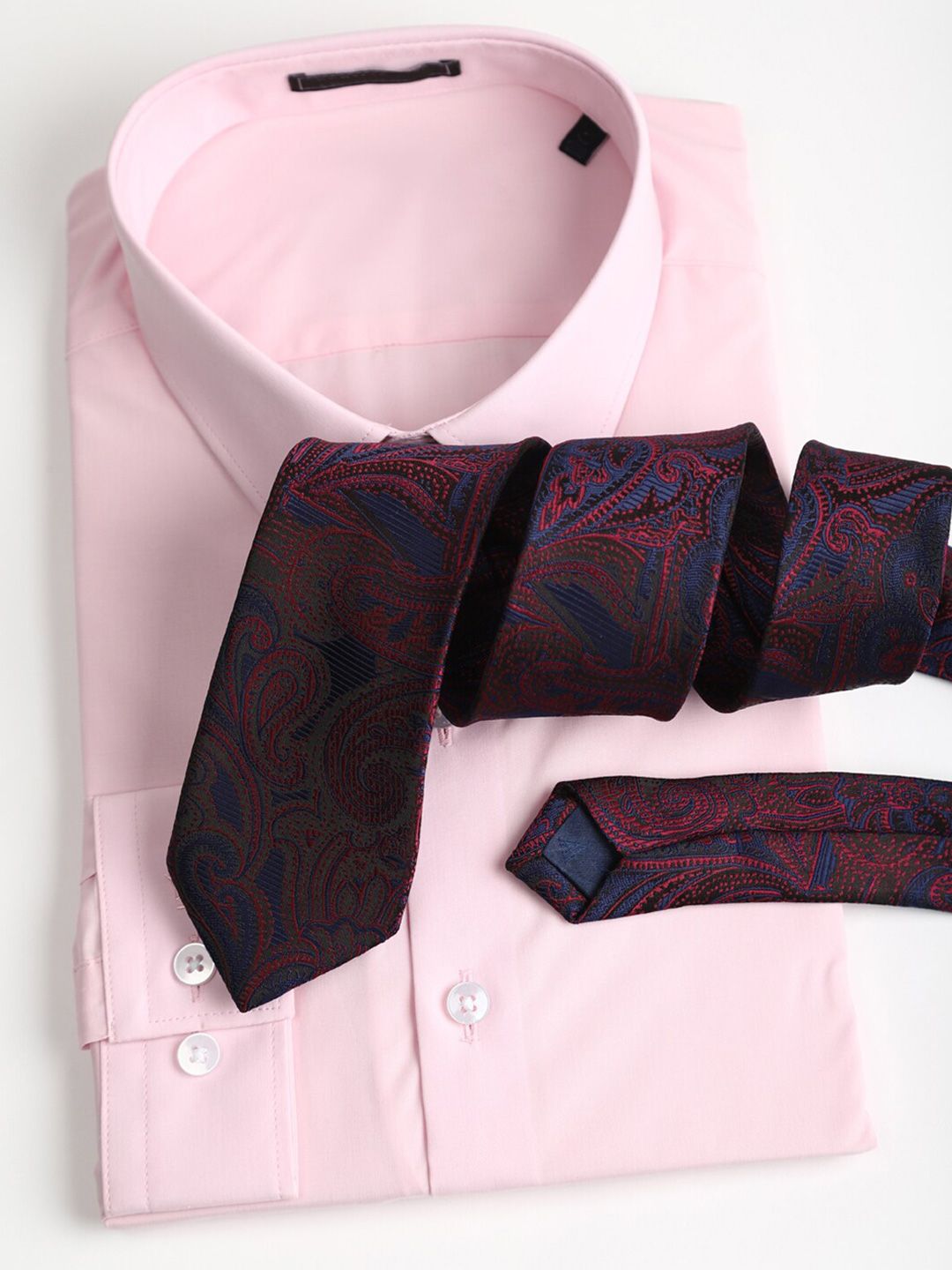 Peter England Men Woven Design Broad Tie-picture-43