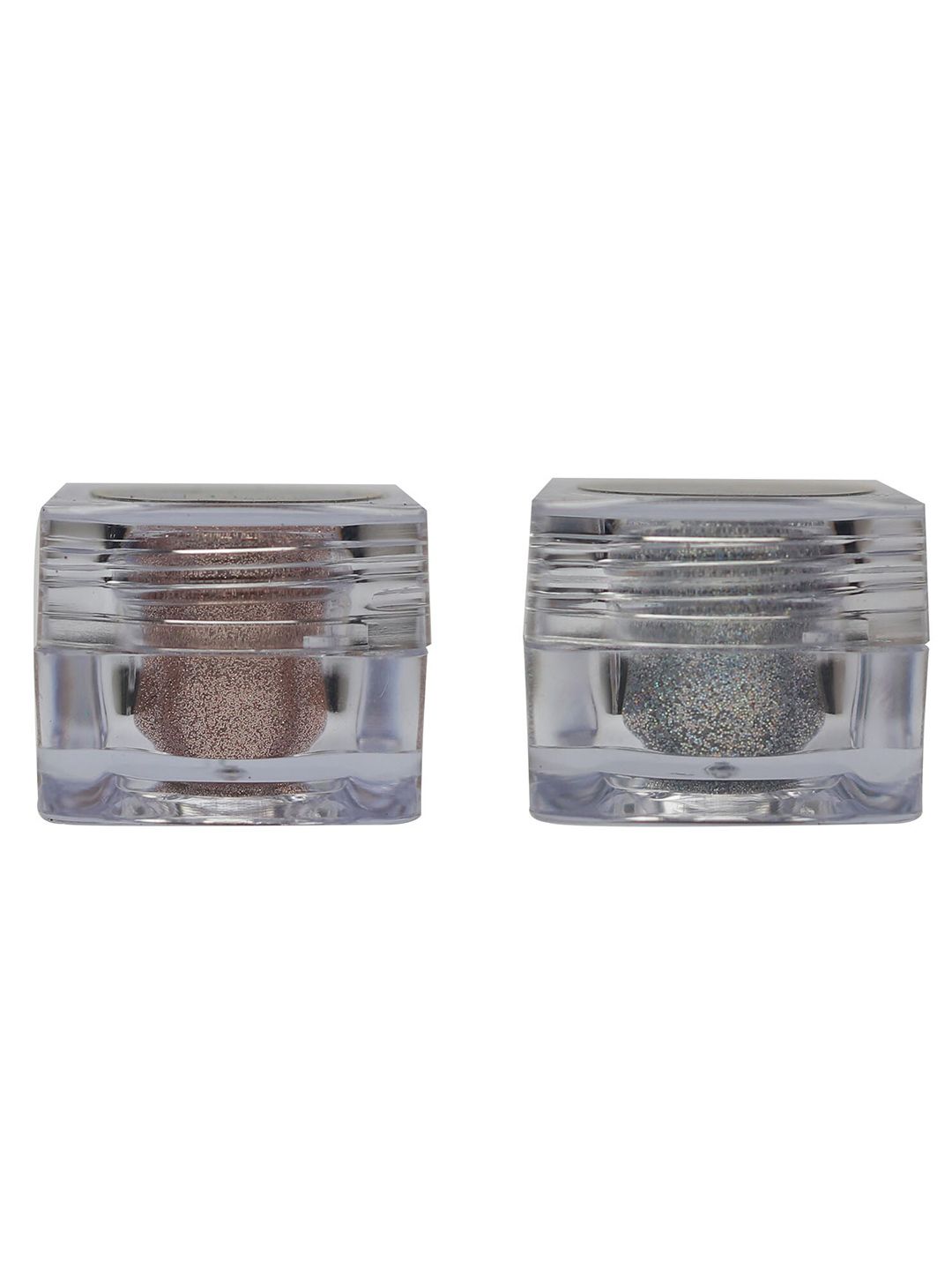 Veoni BELLE Set of 2 HD Holographic Glitter Eyeshadows 5g Each - Rose Gold+Diamond Starlit-image-44