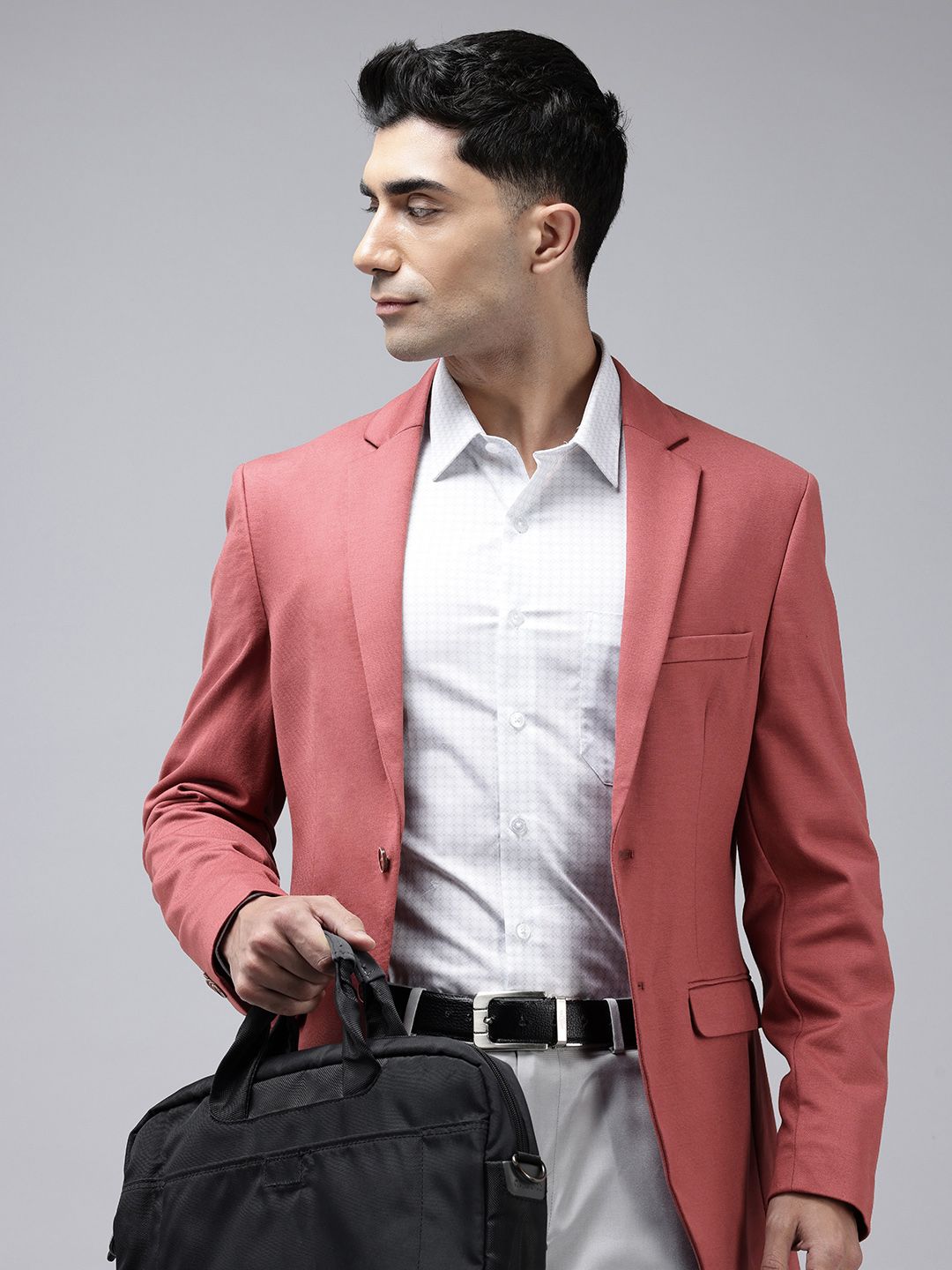 Park Avenue Super Slim Fit Single-Breasted Formal Blazer-picture-21