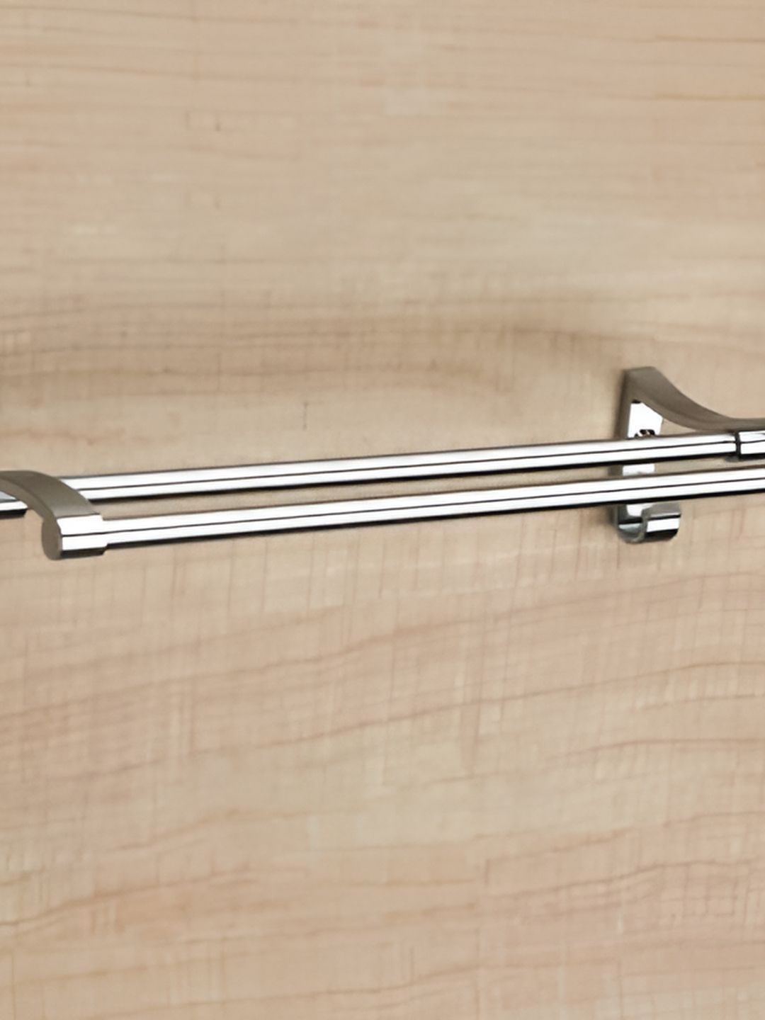 Filox Silver-Toned Stainless Steel Towel Rod-image-4