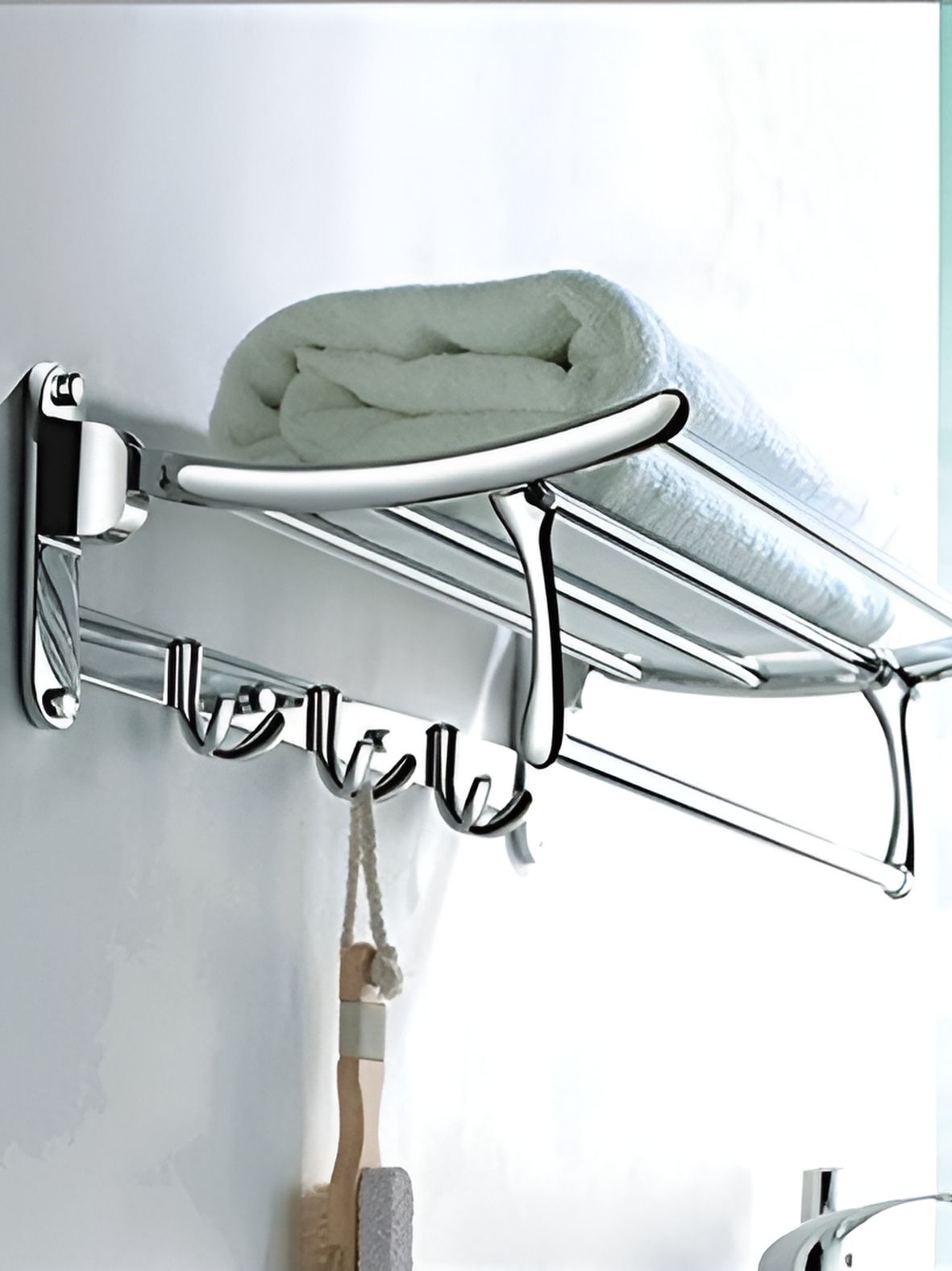 Filox Silver-Toned Stainless Steel Towel Holder-picture-29