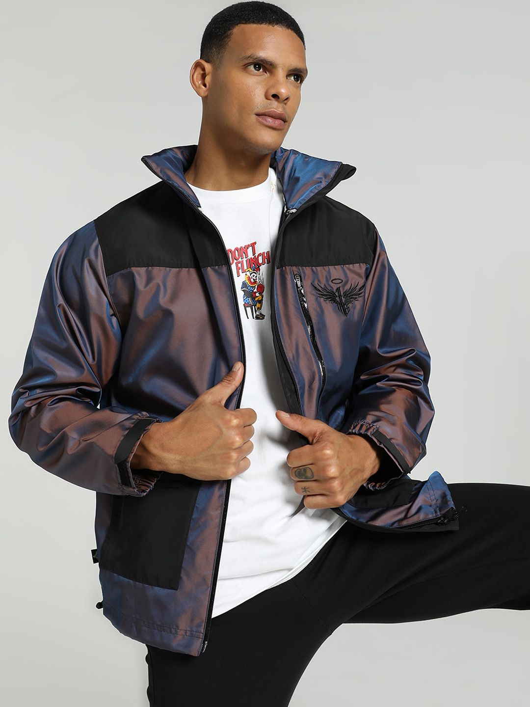 Puma x LAMELO BALL IRIDESCENT Woven Colourblocked Basketball Jacket-picture-18