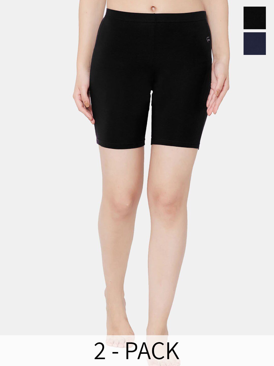 Juliet Pack Of 2 Cotton Mid Rise Shorties Briefs-picture-19