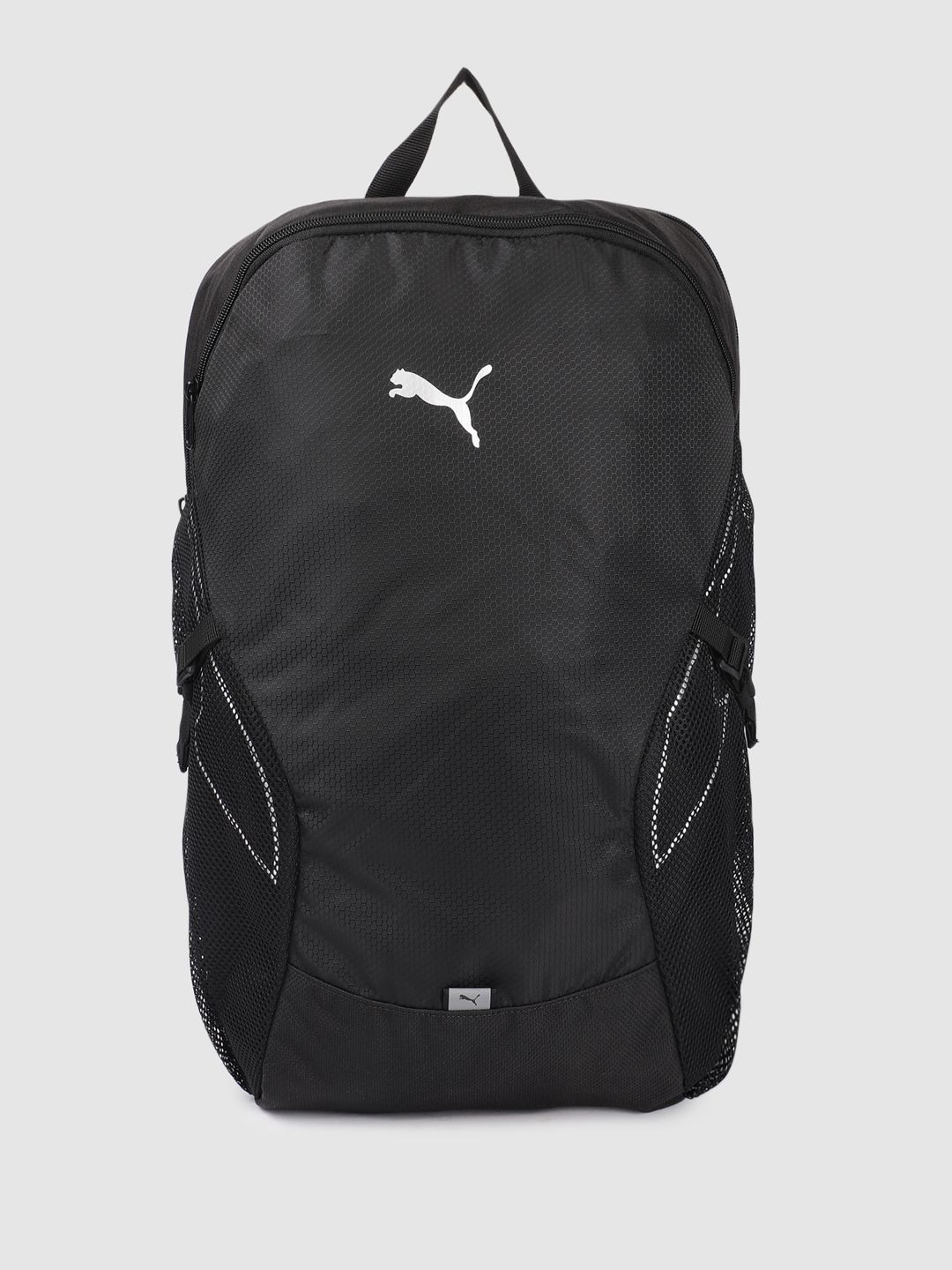 Puma Unisex Micro Geometric Textured Plus Pro Medium-Sized Backpack