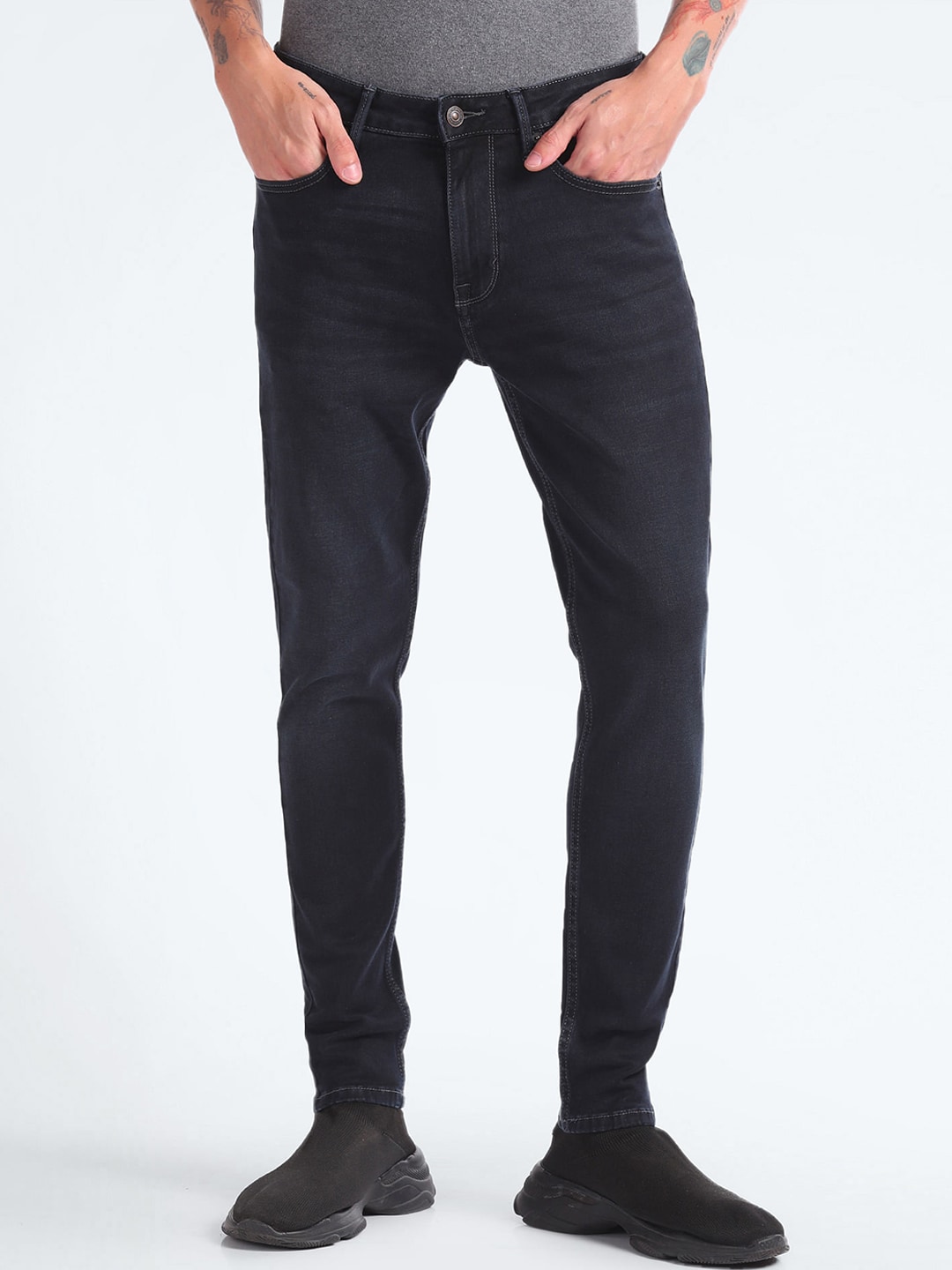 Flying Machine Men Skinny Fit Clean Look Stretchable Jeans
