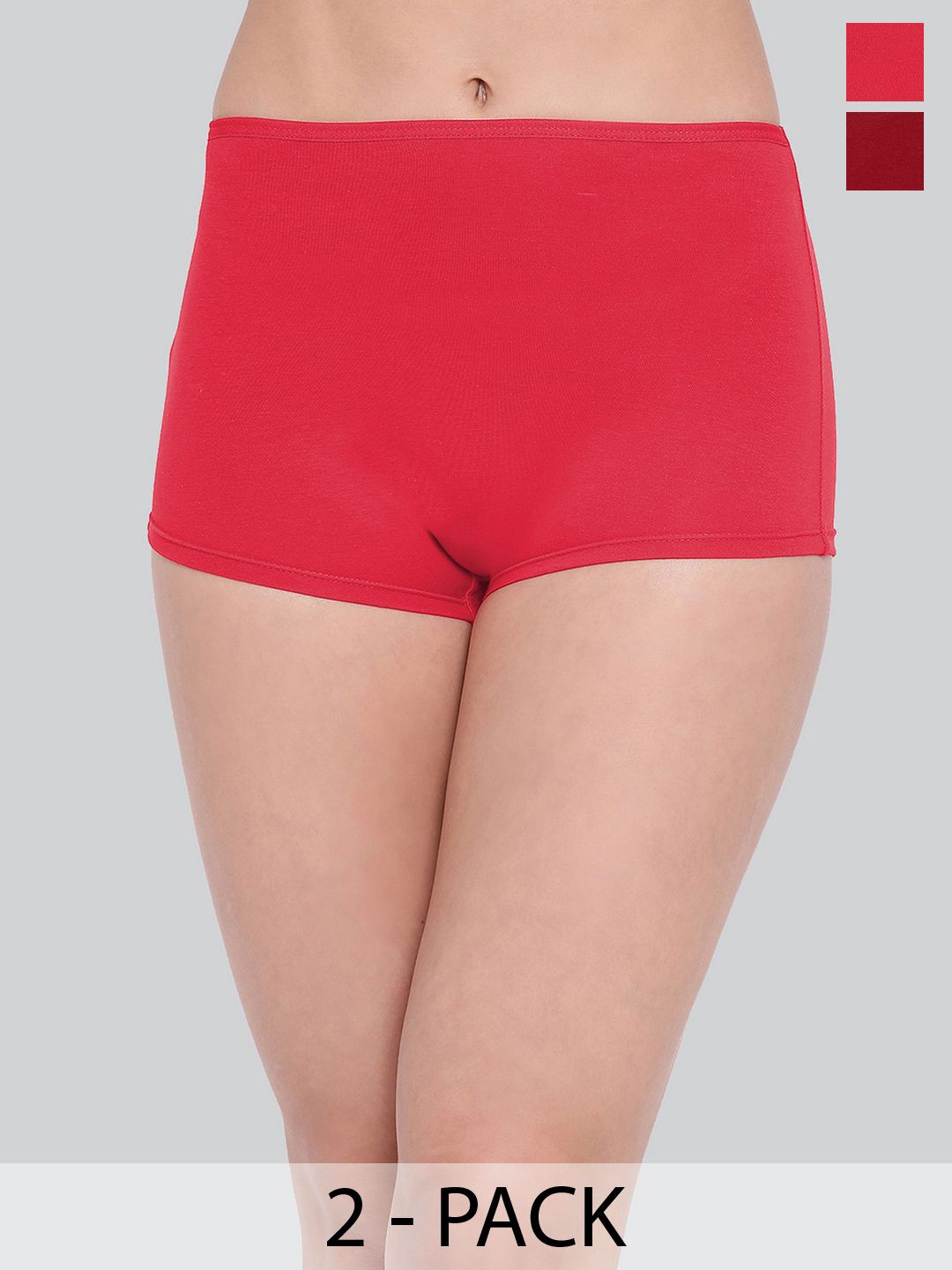 LYRA Pack Of 2 Label Free Anti-Odour Boy Short Briefs-picture-1