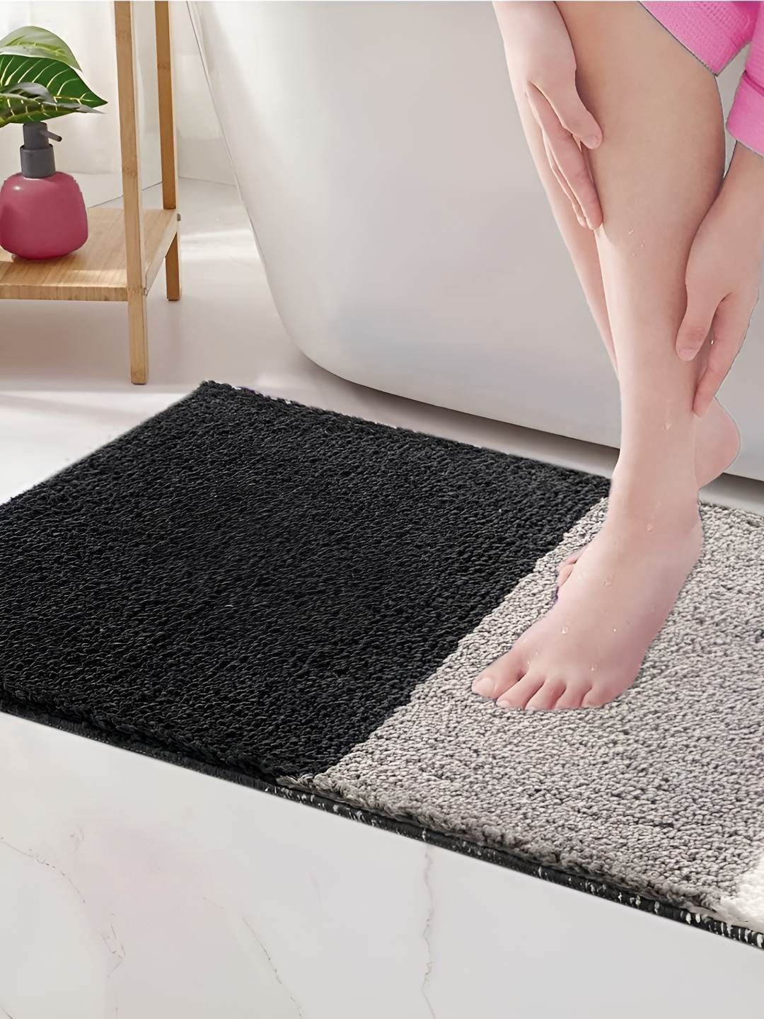 Bajo's Grey Self-Designed Anti-Skid Doormat-picture-18