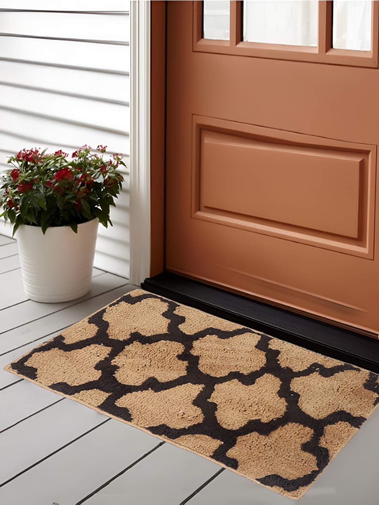 Bajo's Camel Brown Anti-skid & Super Soft Doormat-picture-32