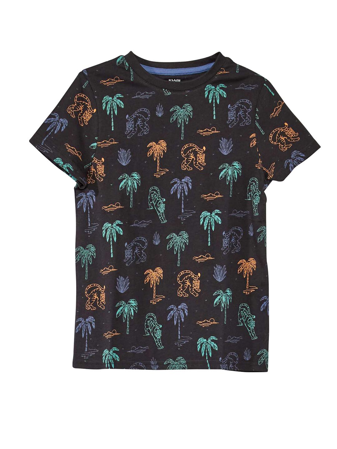 KIABI Boys Printed Pockets T-shirt-picture-38