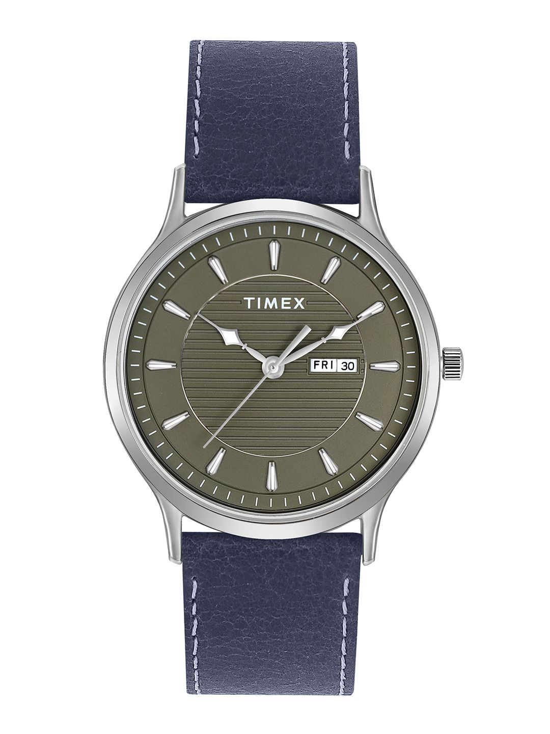 Timex Men Leather Straps Analogue Watch TWTG10504-image-4