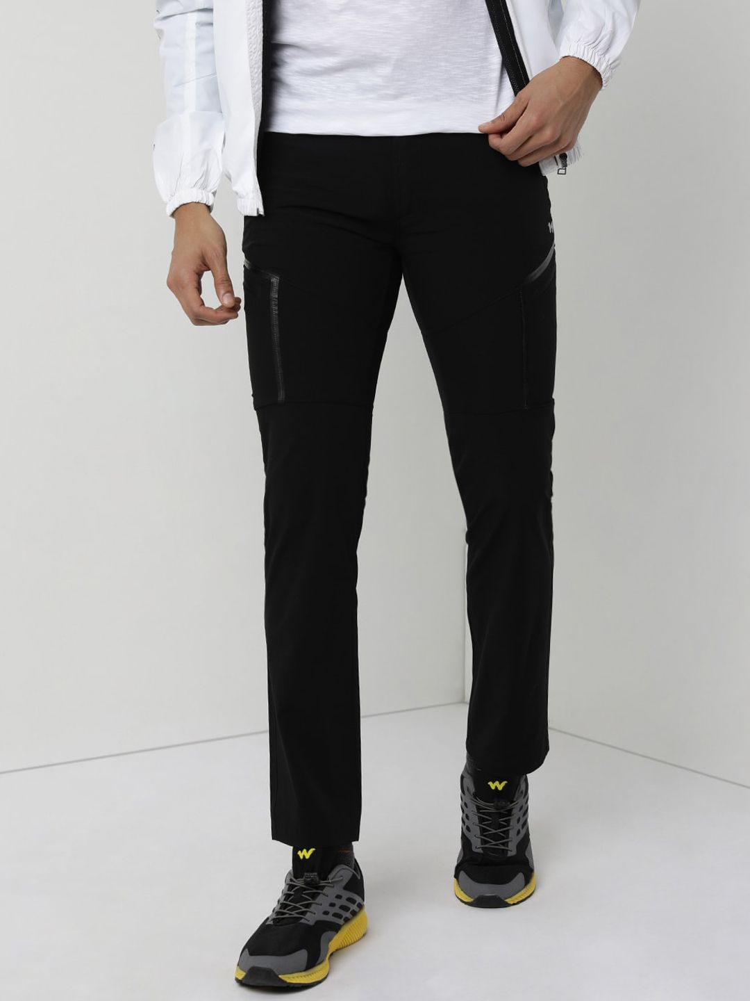 Wildcraft Men Relaxed Mid-Rise Regular Fit Cargos Trousers-picture-13