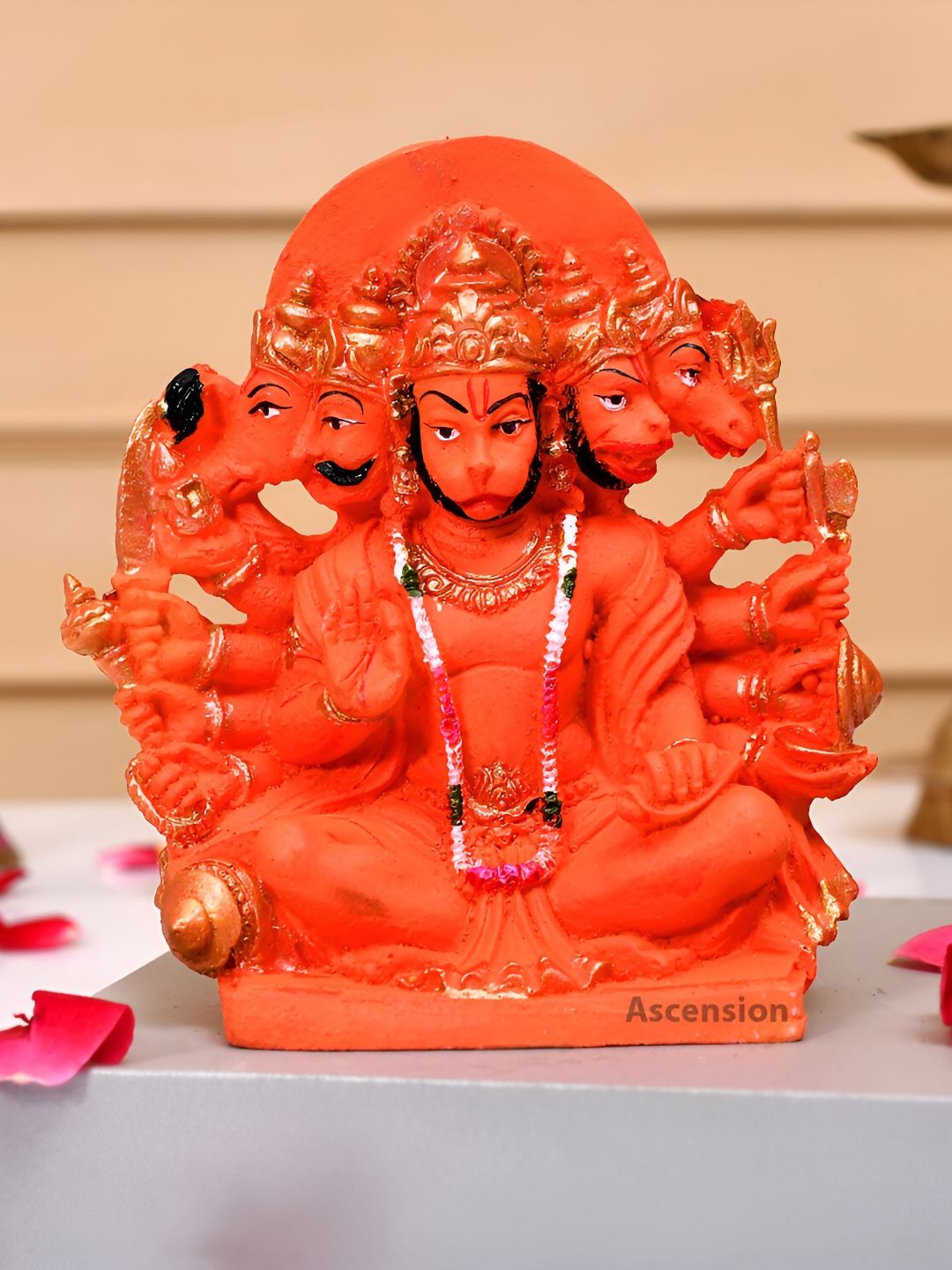 Ascension Panchmukhi Hanuman Ji Religious Idol Decoration Showpiece-picture-47