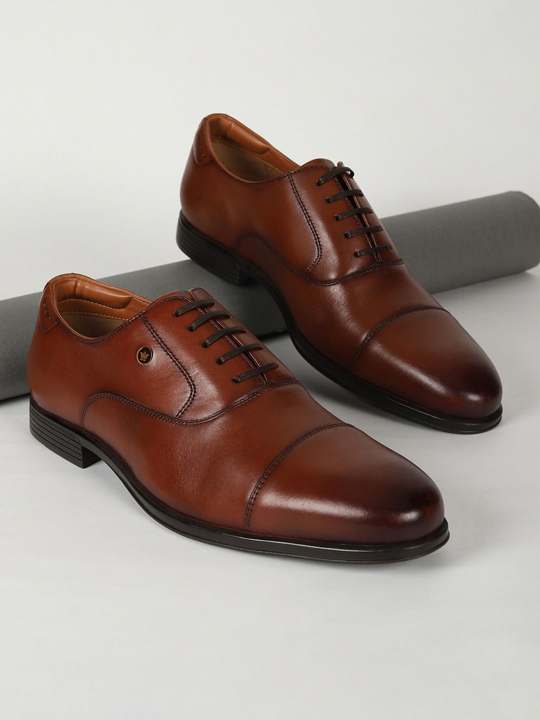 Louis Philippe Men Leather Formal Oxfords-picture-11