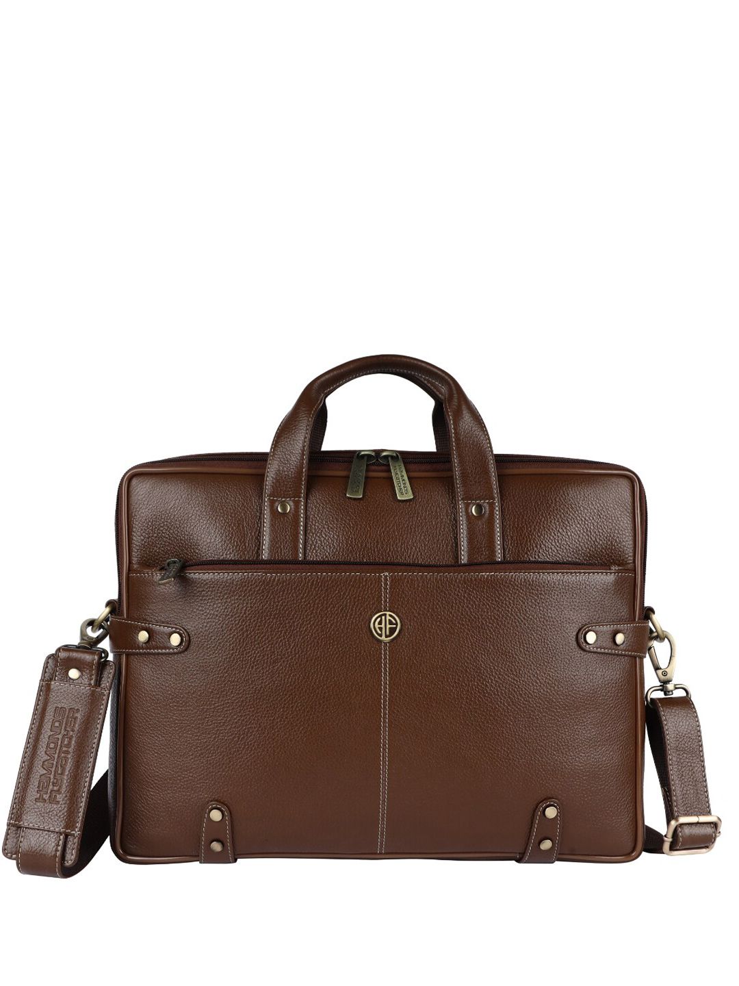 HAMMONDS FLYCATCHER Men Leather Laptop Bag Up to 16 inch