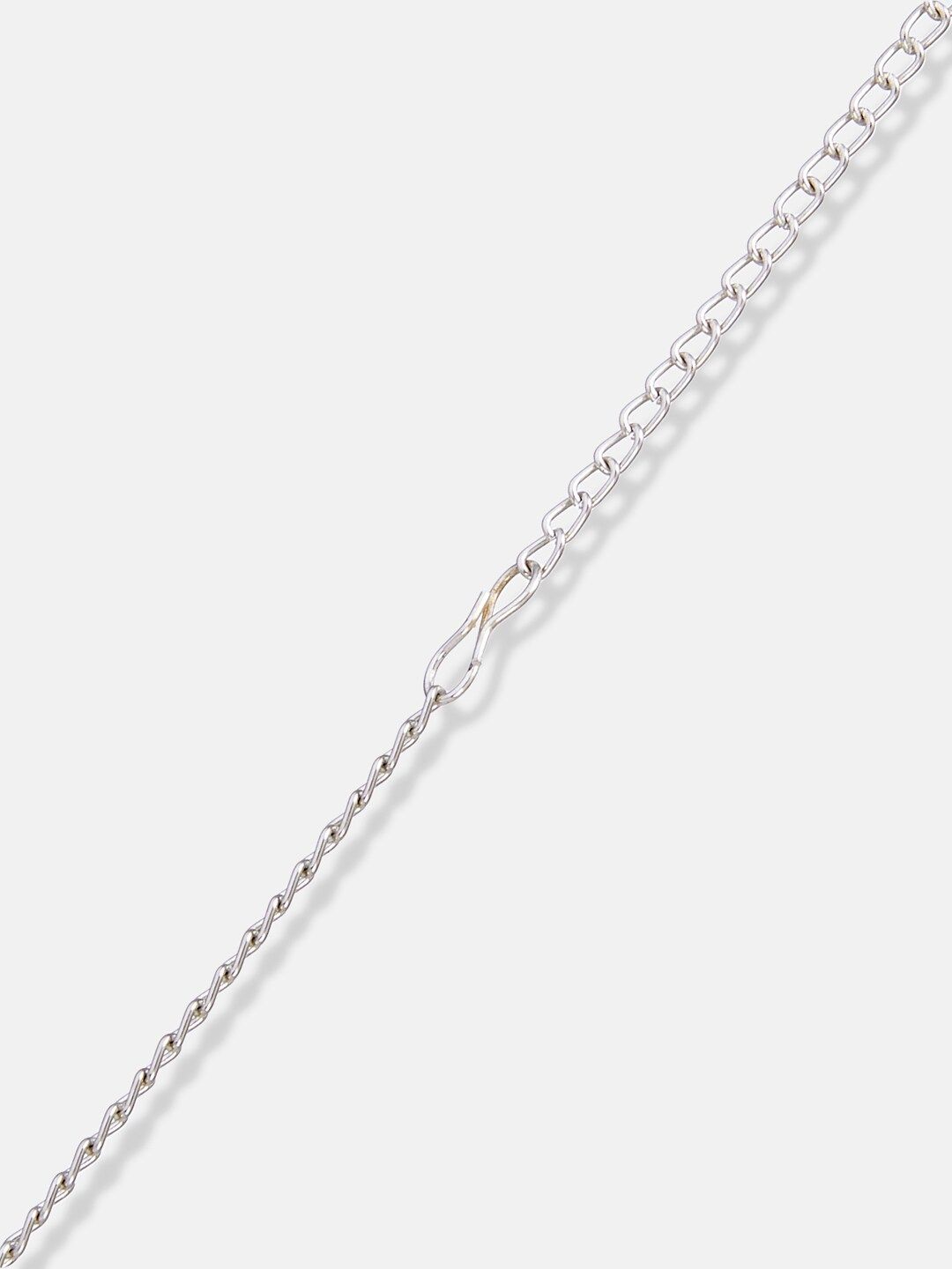 ATIBELLE German Silver Silver-Plated Layered Necklace