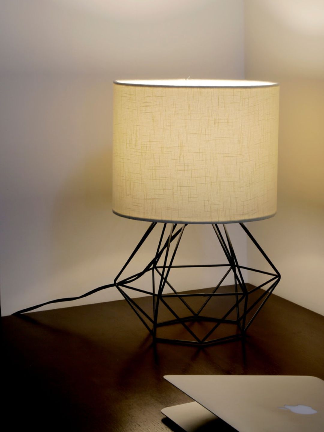 Craftter Unisex Off White Table Lamps-picture-11