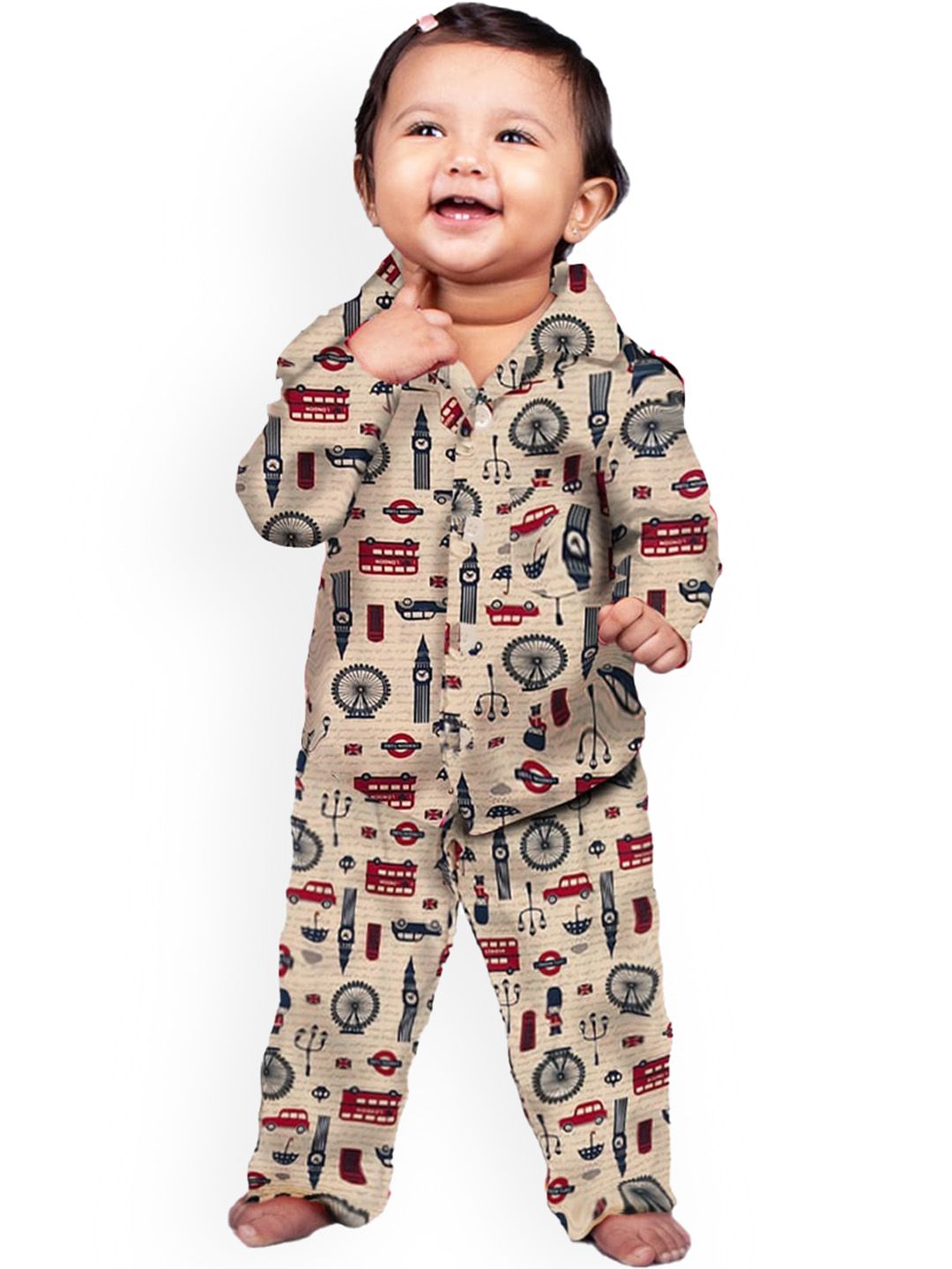Snugkins Unisex Kids Printed Night suit-picture-57