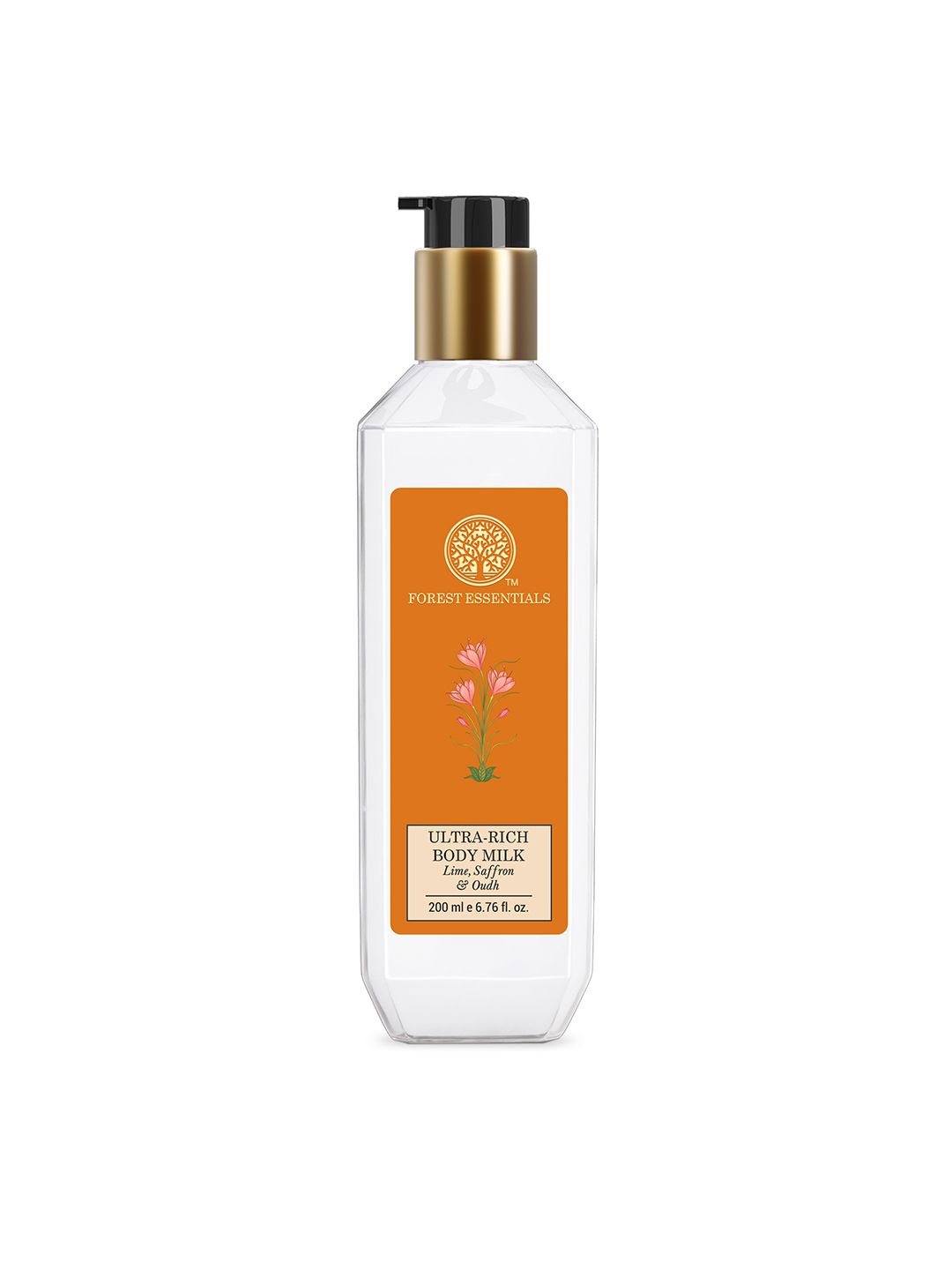 Forest Essentials Ultra-Rich Body Milk With Lime Saffron & Oudh - 200ml-picture-23