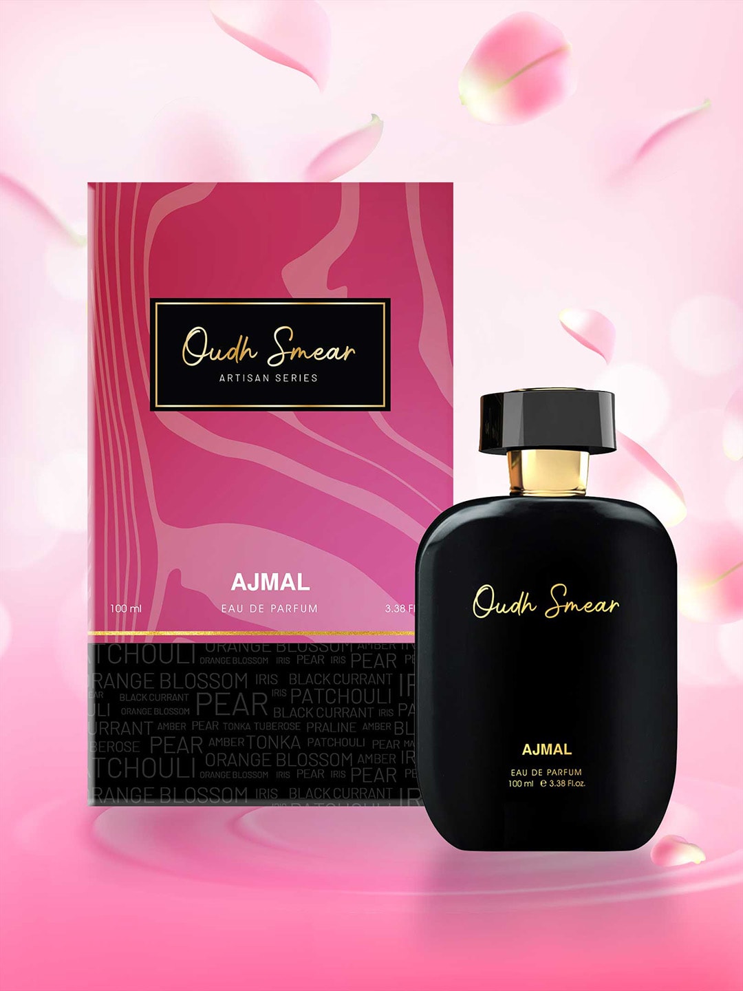 Ajmal Men Artisan Oud Smear Perfume Long Lasting Eau De Parfum - 100ml