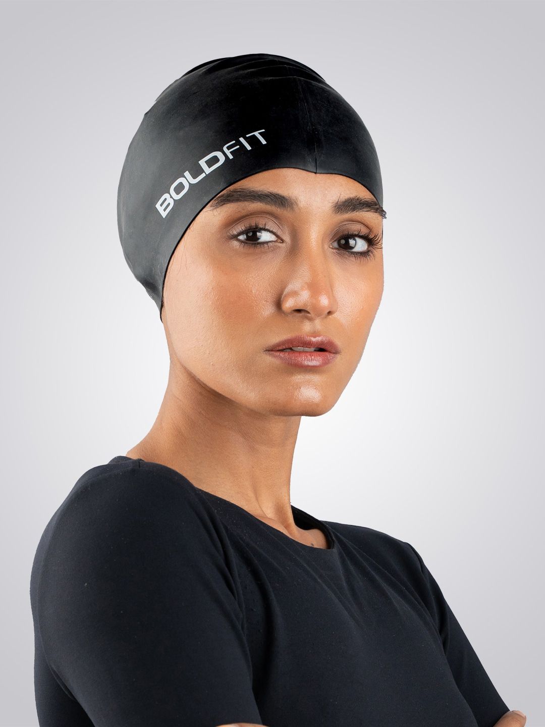 BOLDFIT Unisex Easy Fit Swim Head Cap-picture-40