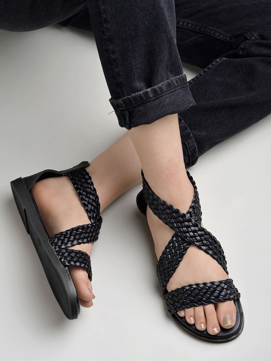 Shoetopia Women Open Toe Flats-picture-20