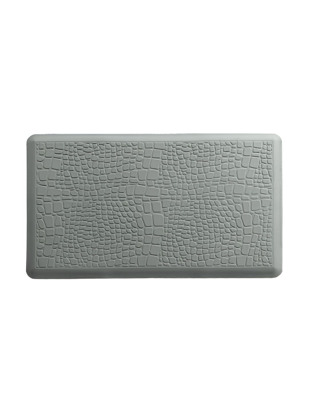LUXEHOME INTERNATIONAL Grey Self-Design Anti-Skid Doormat-picture-55