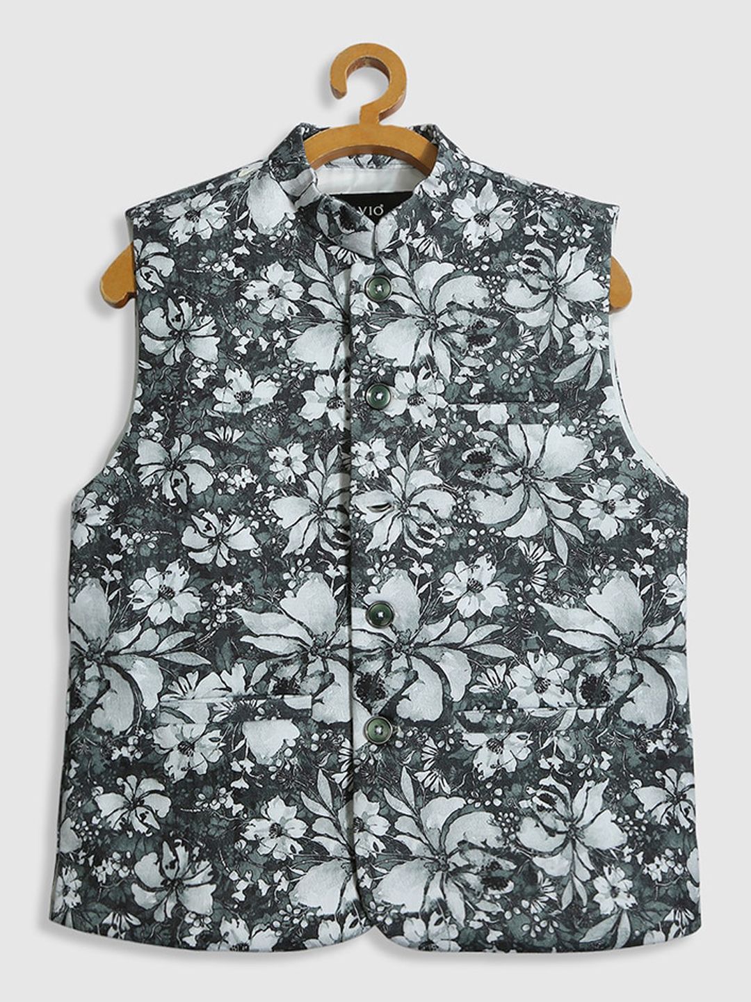CAVIO Boys Printed Pure Cotton Comfort Fit  Nehru Jackets-picture-11