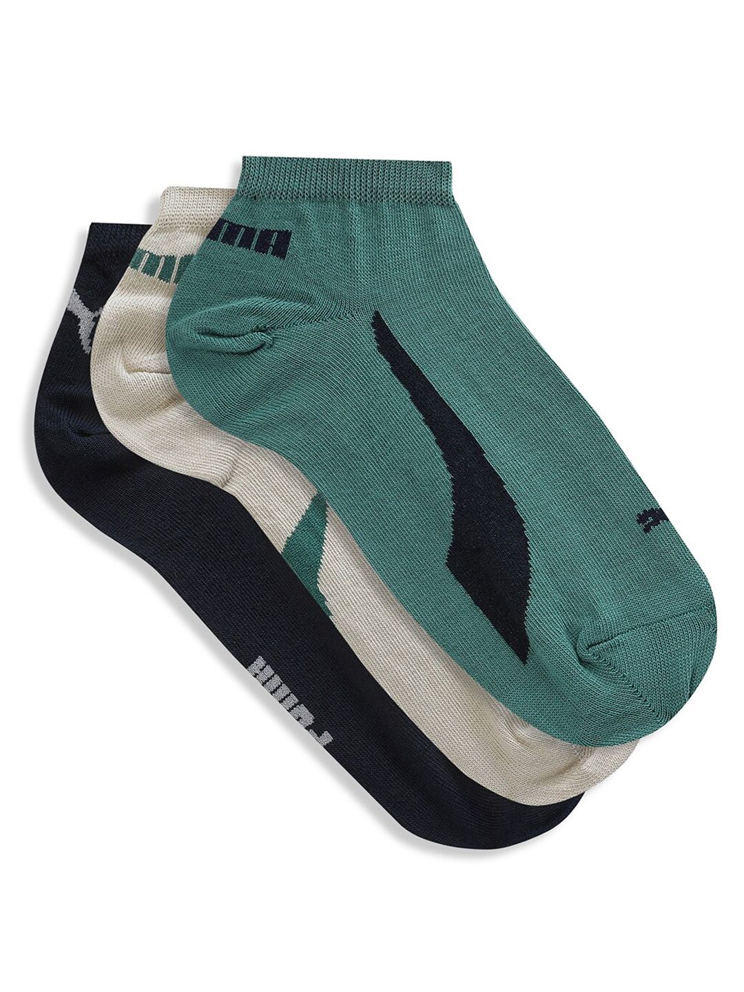 Puma Lifestyle Pack Of 3 Cotton Sneaker Shoe Liners-picture-34