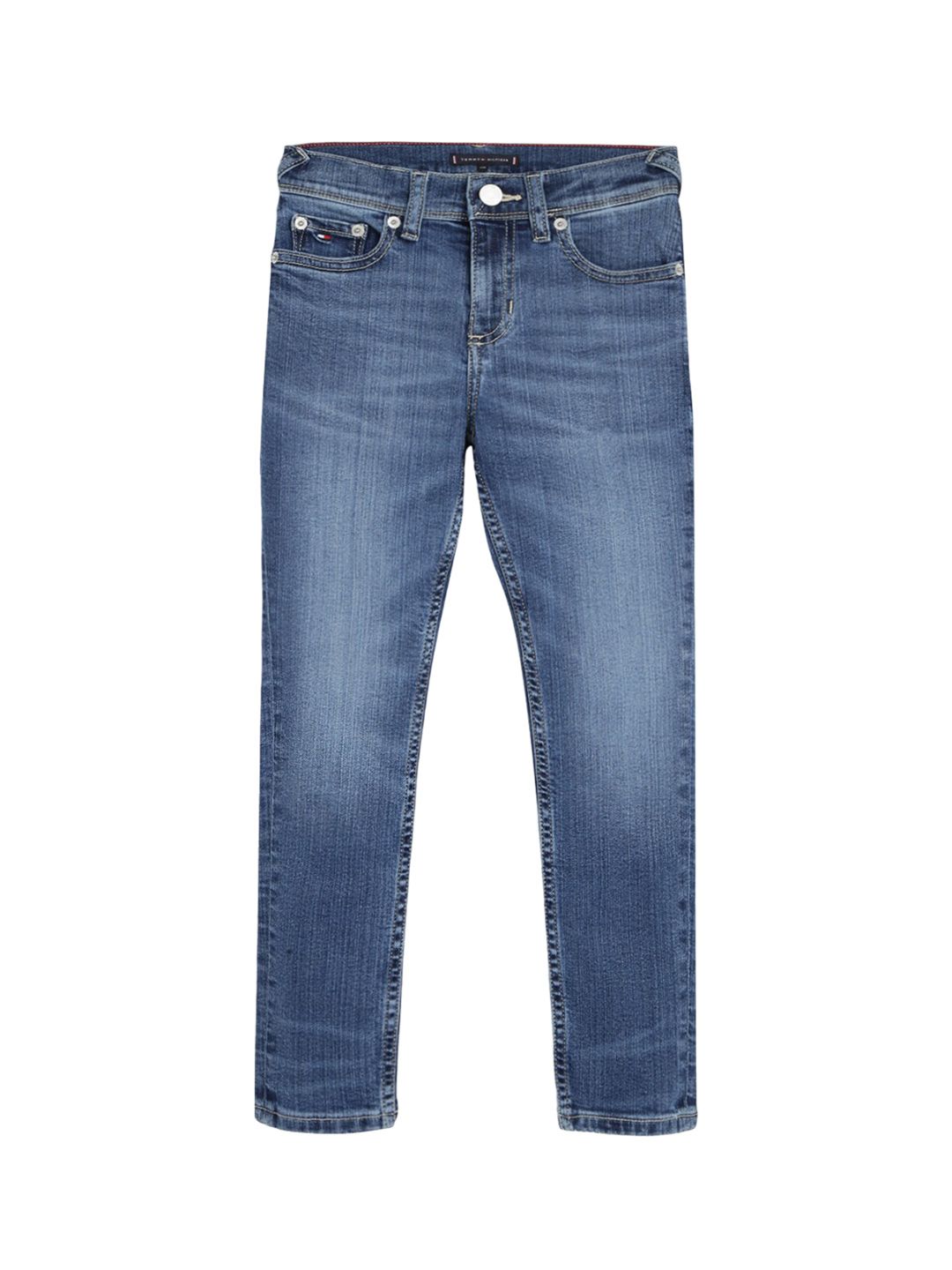 Tommy Hilfiger Boys Slim Fit Mildly Distressed Jeans-picture-31