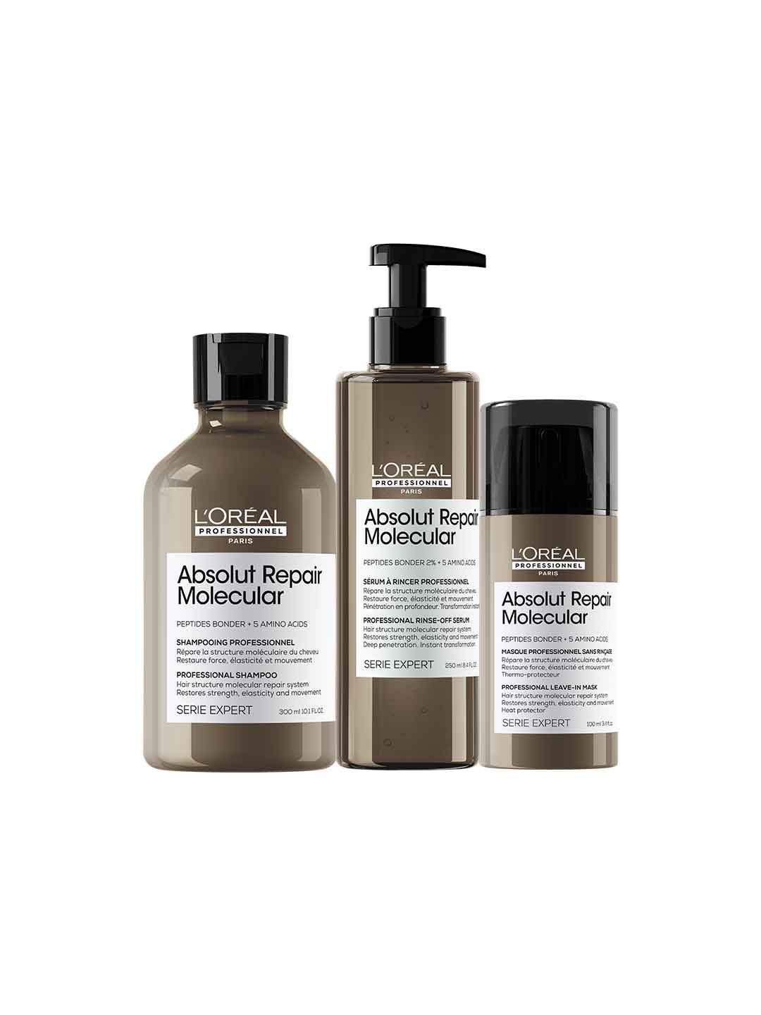 LOreal Professionnel Absolut Repair Molecular Hair Rinse-Off Serum - Shampoo - Hair Mask-image-28