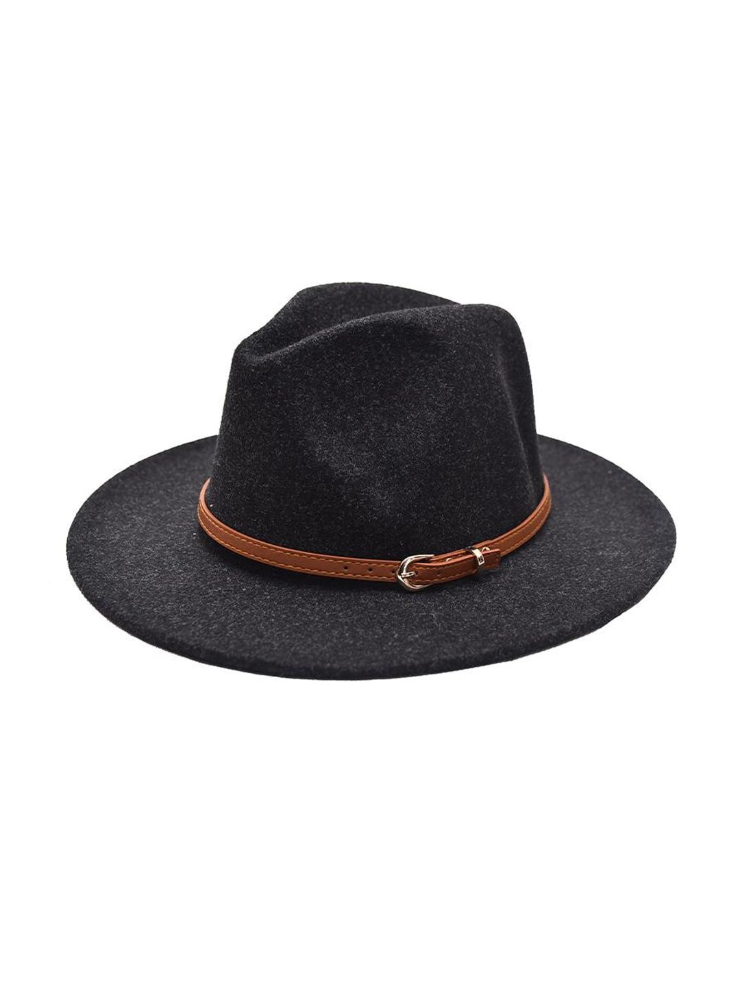 MYARAA by NAMRATA LODHA Unisex Black Self Design Sun Hat-picture-45