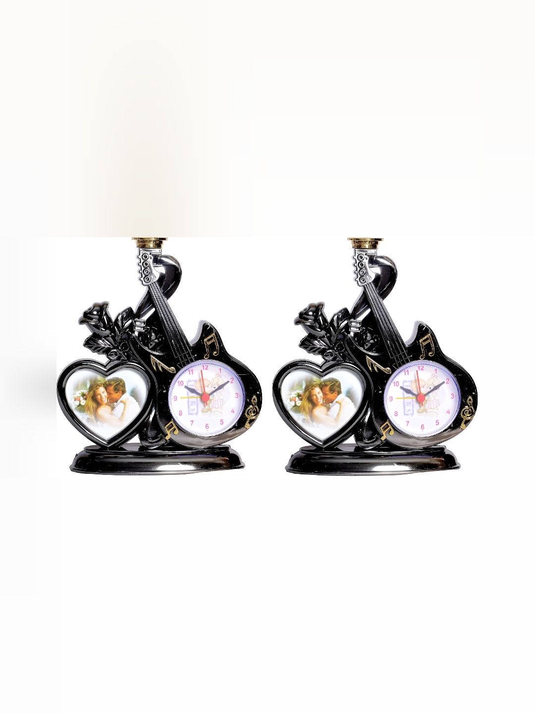 Sigaram Black & White Printed Analogue Clock-image-7