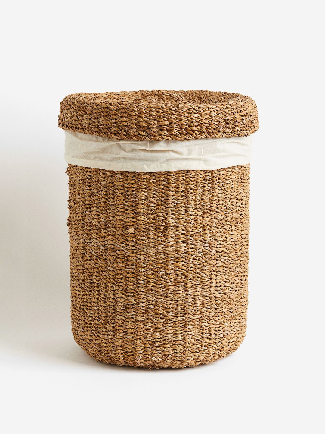 H&M Brown Seagrass Laundry Basket-picture-32