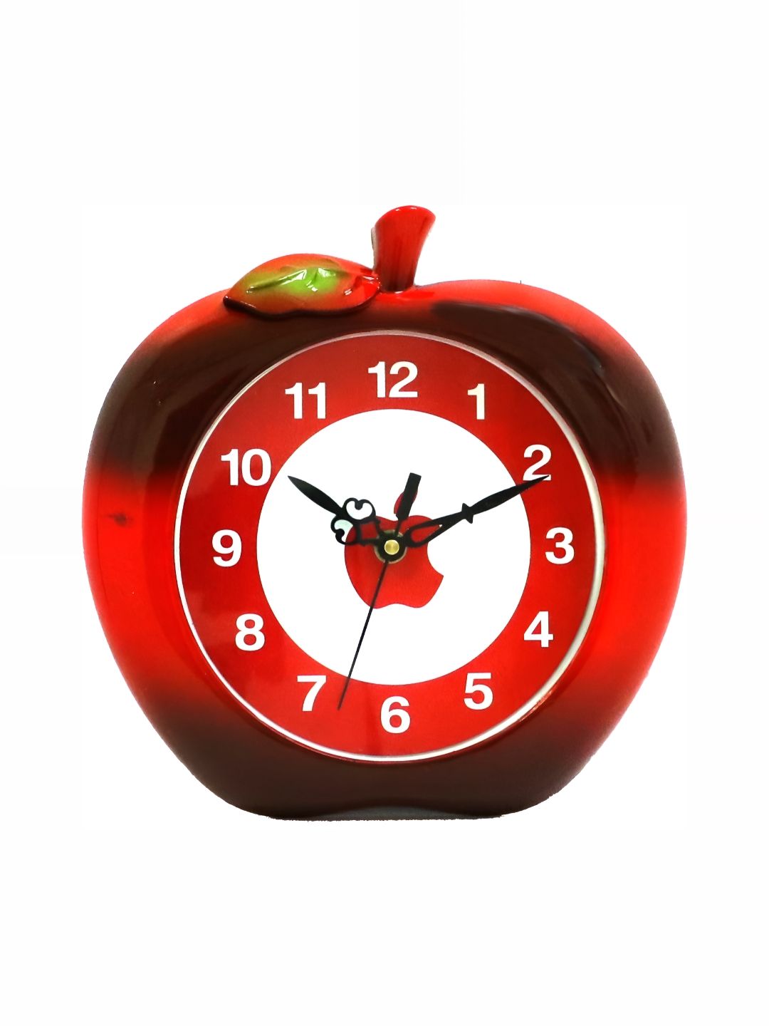 Sigaram Red & White Printed Round Contemporary Wall Clock-picture-29