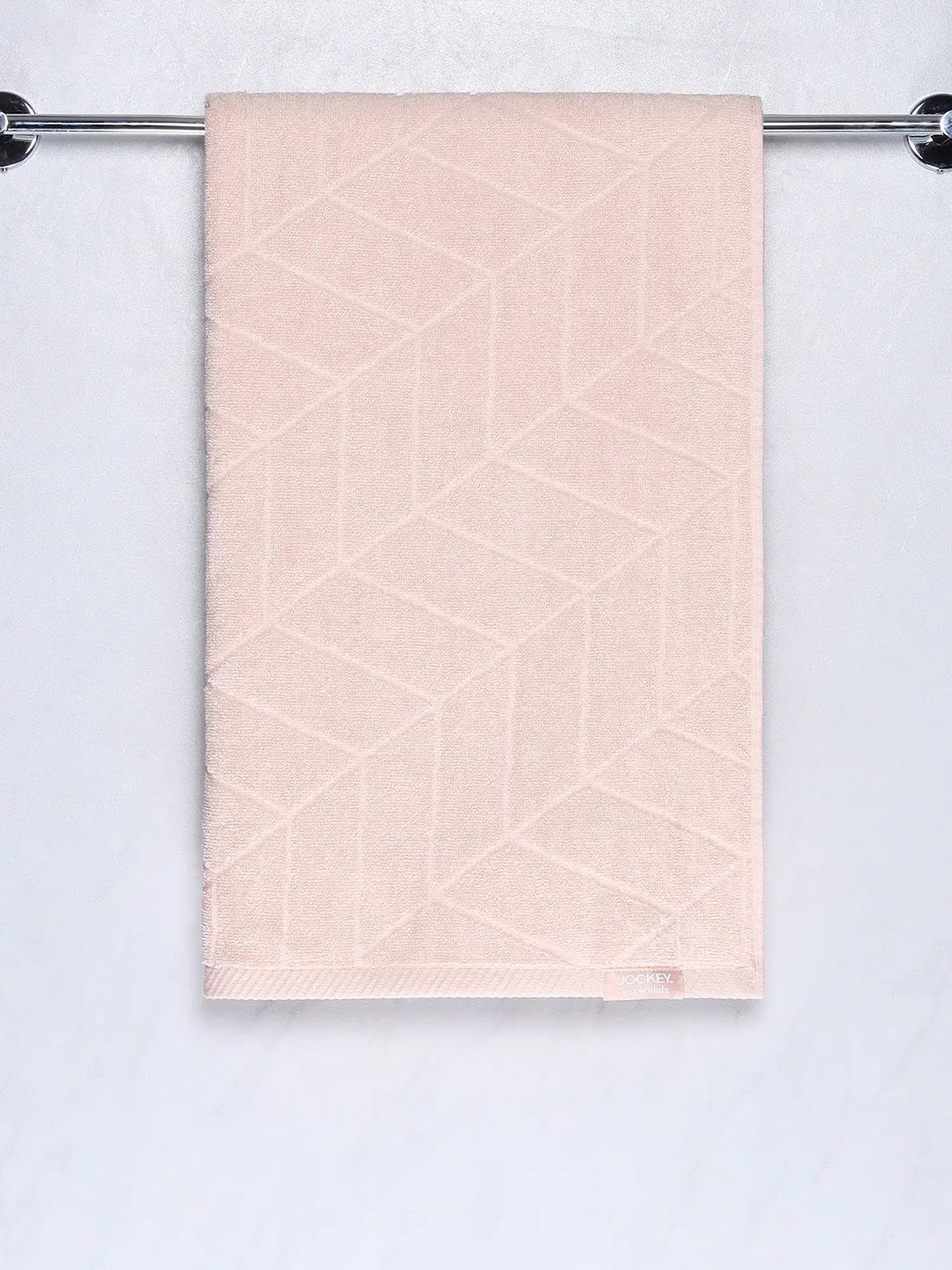Jockey Beige Patterned TC 102 Cotton Bath Towel-image-19