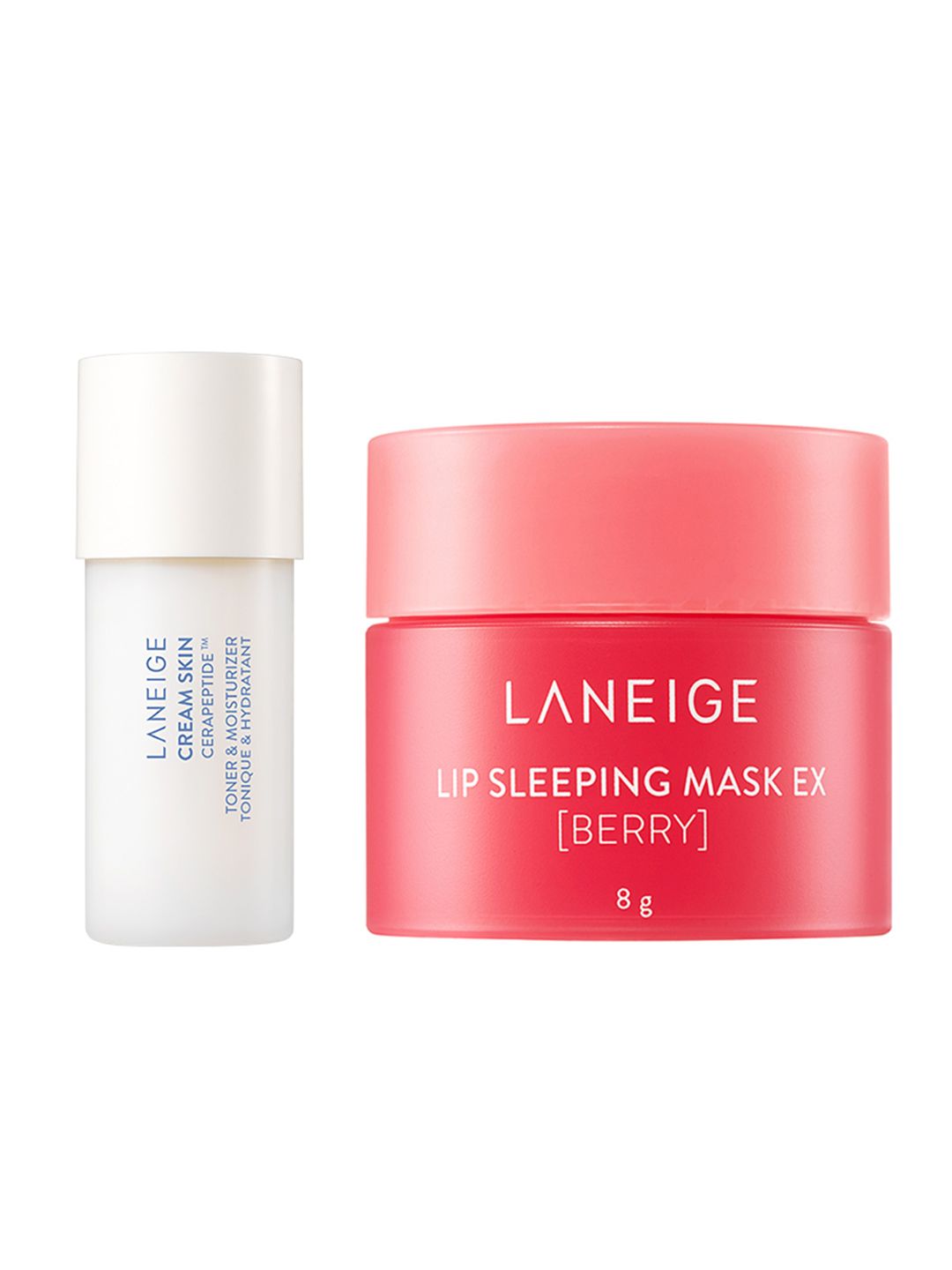 LANEIGE Set of Lip Sleeping Mask EX - Berry + 2-In-1 Cream Skin Cerapeptide Toner-image-34