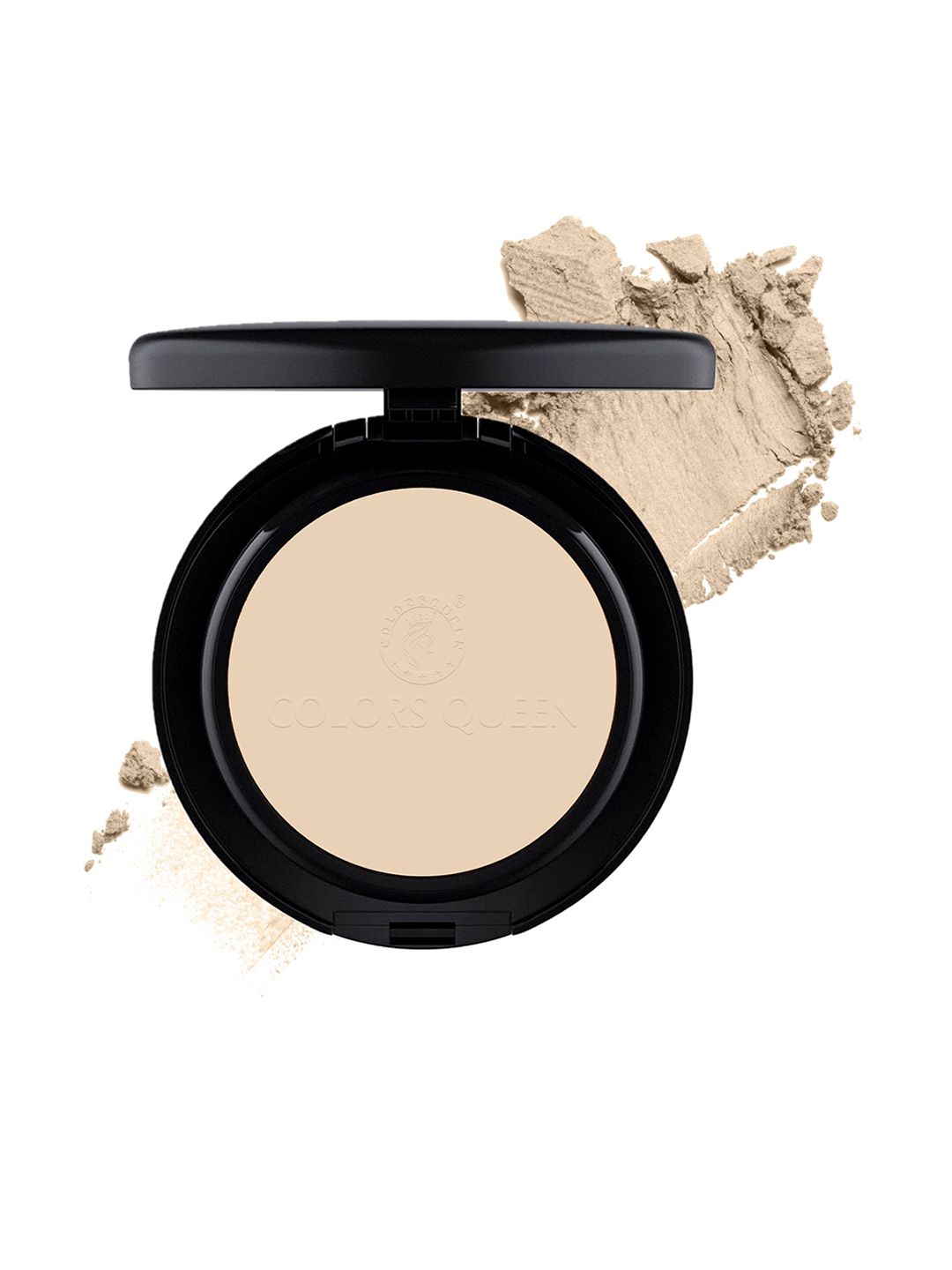 Colors Queen Luminous Silk Oil Free Compact Powder - 10g - Ivory 01-picture-18