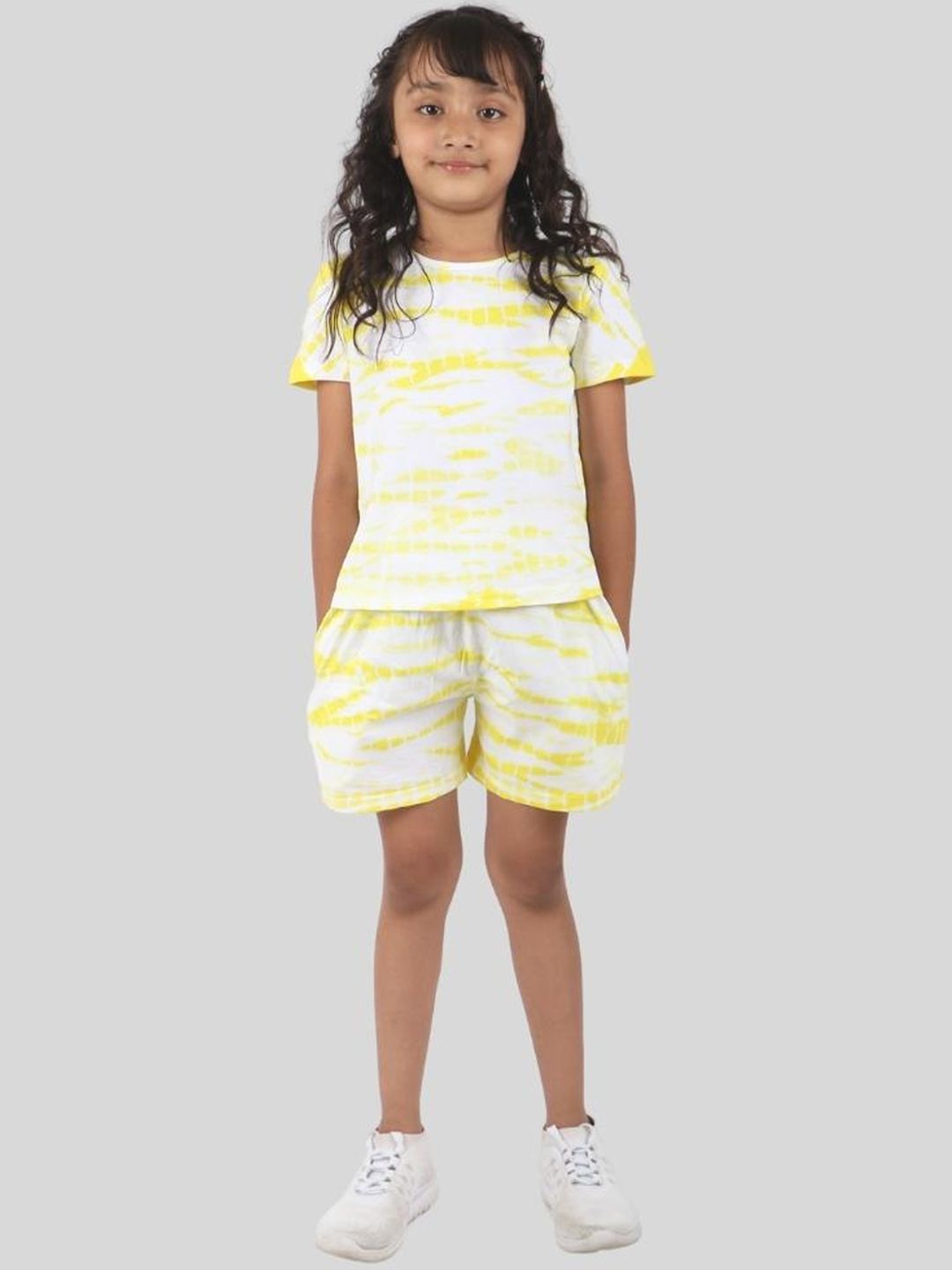 TWEENY MINI Girls Tie & Dye Dyed Pure Cotton Night suit-picture-41