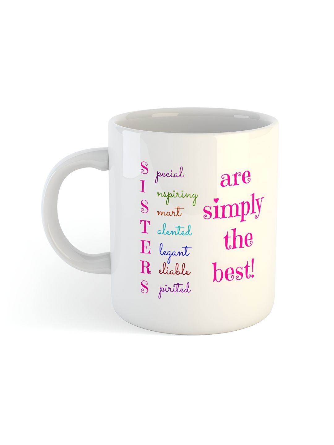 ARTBUG White Printed Ceramic Glossy Mug 350 ml-picture-16