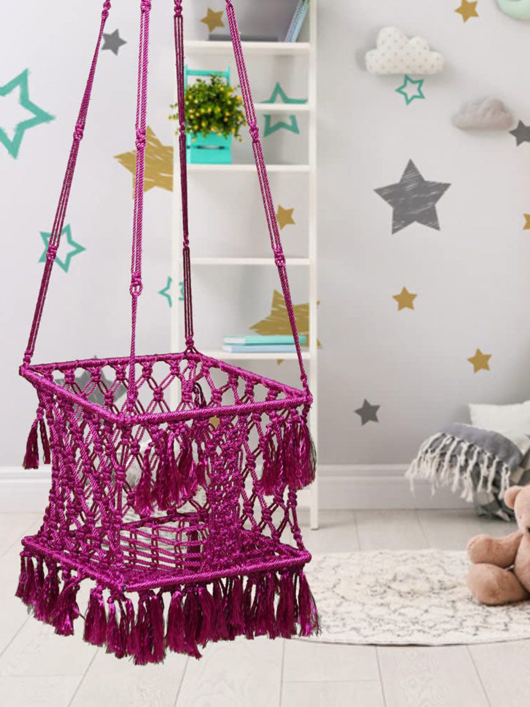 Patiofy Premium Square Baby Swing